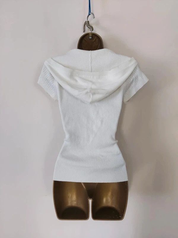 NEXT Vintage short sleeved hoodie Size L / US 10 / IT 46 - 3 Thumbnail
