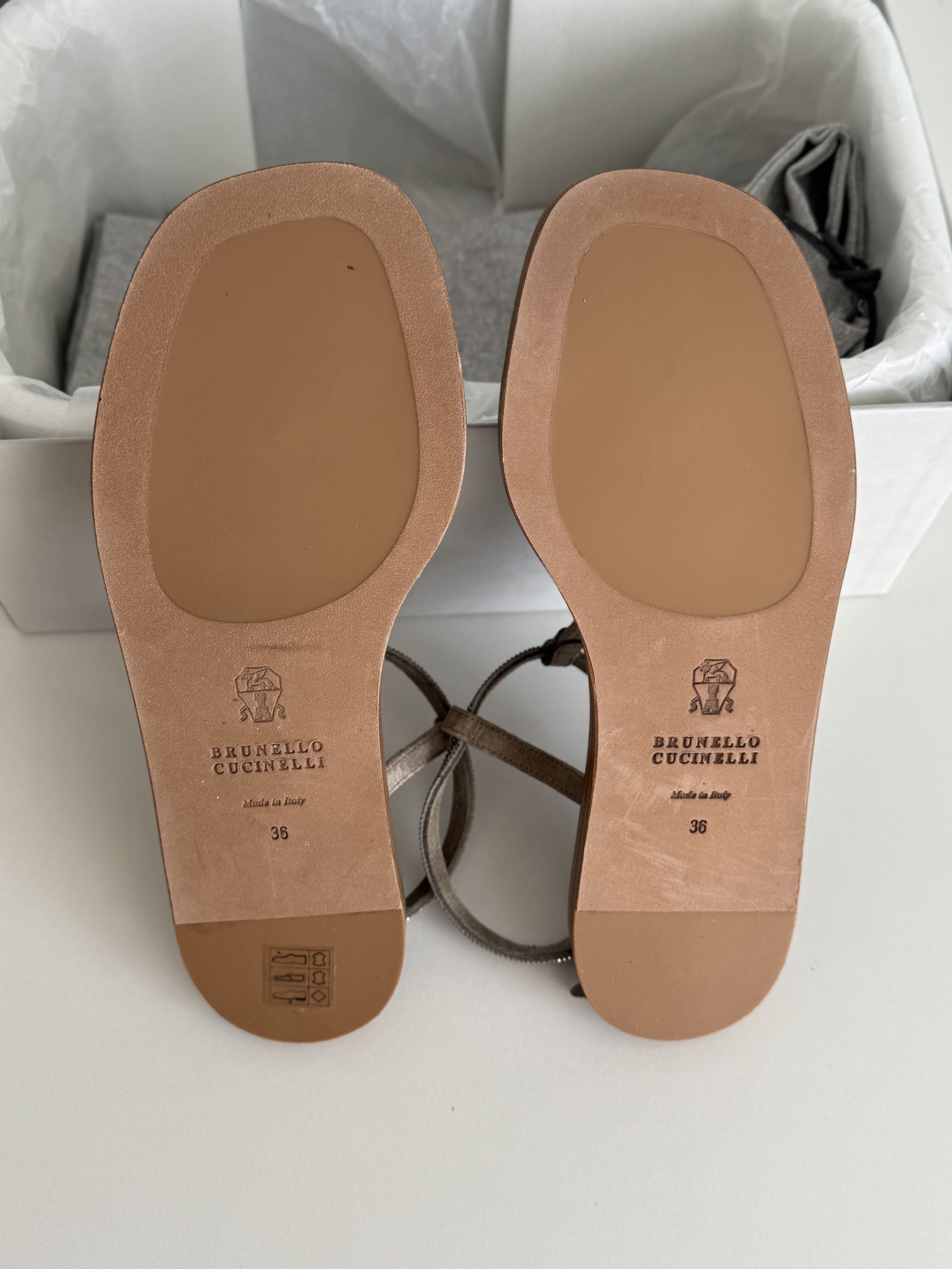 Brunello Cucinelli Brunello Cucinelli sandals | Size 36 Size US 6 / IT 36 - 9 Thumbnail