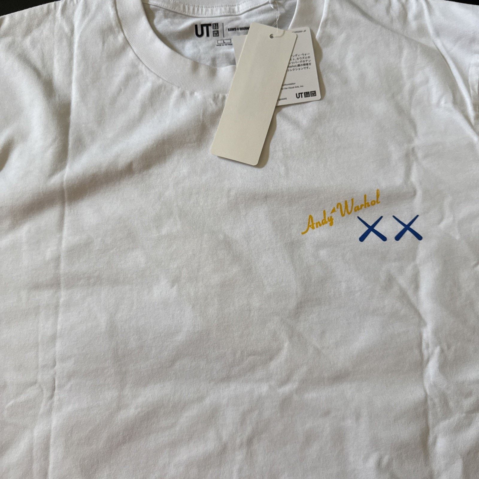 Kaws KAWS x Uniqlo UT Graphic T-shirt Lg Andy Warhol Collab RARE Size US L / EU 52-54 / 3 - 2 Thumbnail