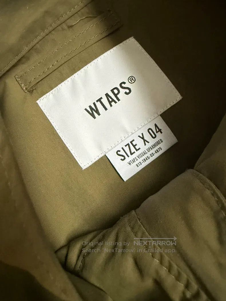 Wtaps Wtaps Military green sport jacket Size US XL / EU 56 / 4 - 4 Thumbnail