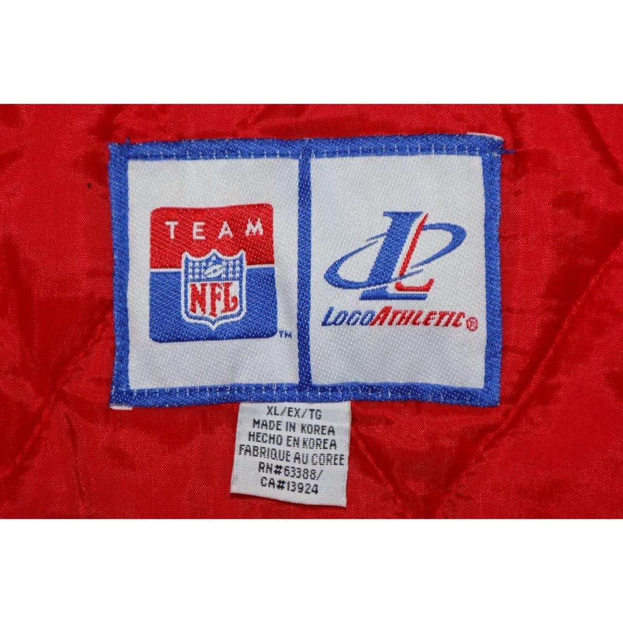 Logo Athletic Vintage 90s Kansas City Chiefs Bomber Jacket - Logo Athletic Size US XL / EU 56 / 4 - 3 Thumbnail