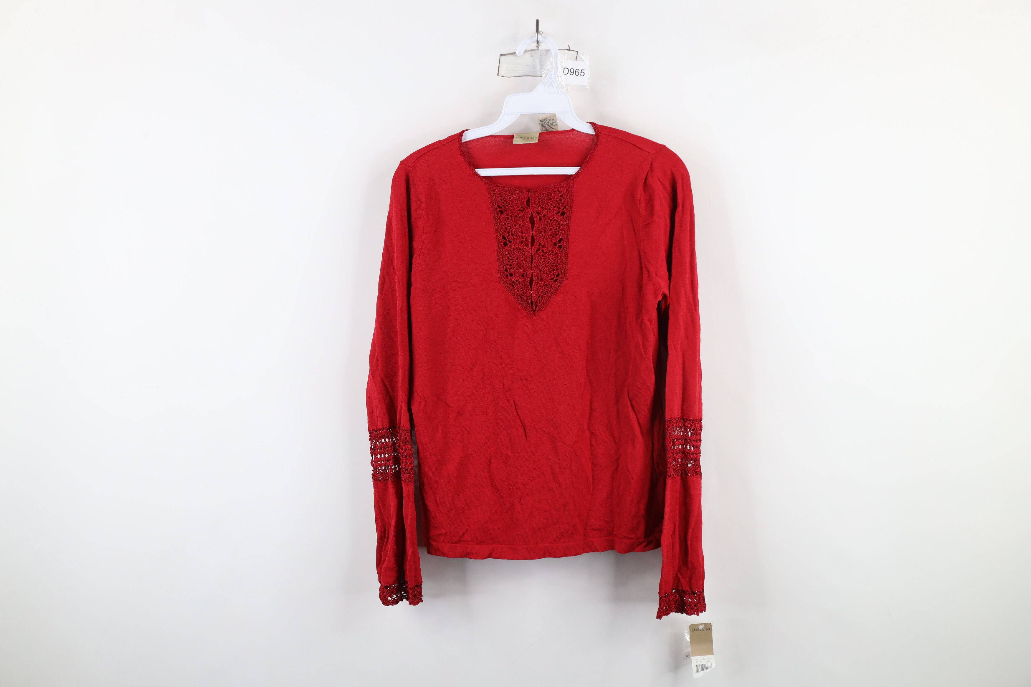Vintage Deadstock Vintage 90s Y2K Babydoll Bella Fairy Sweater Size M / US 6-8 / IT 42-44 - 1 Thumbnail