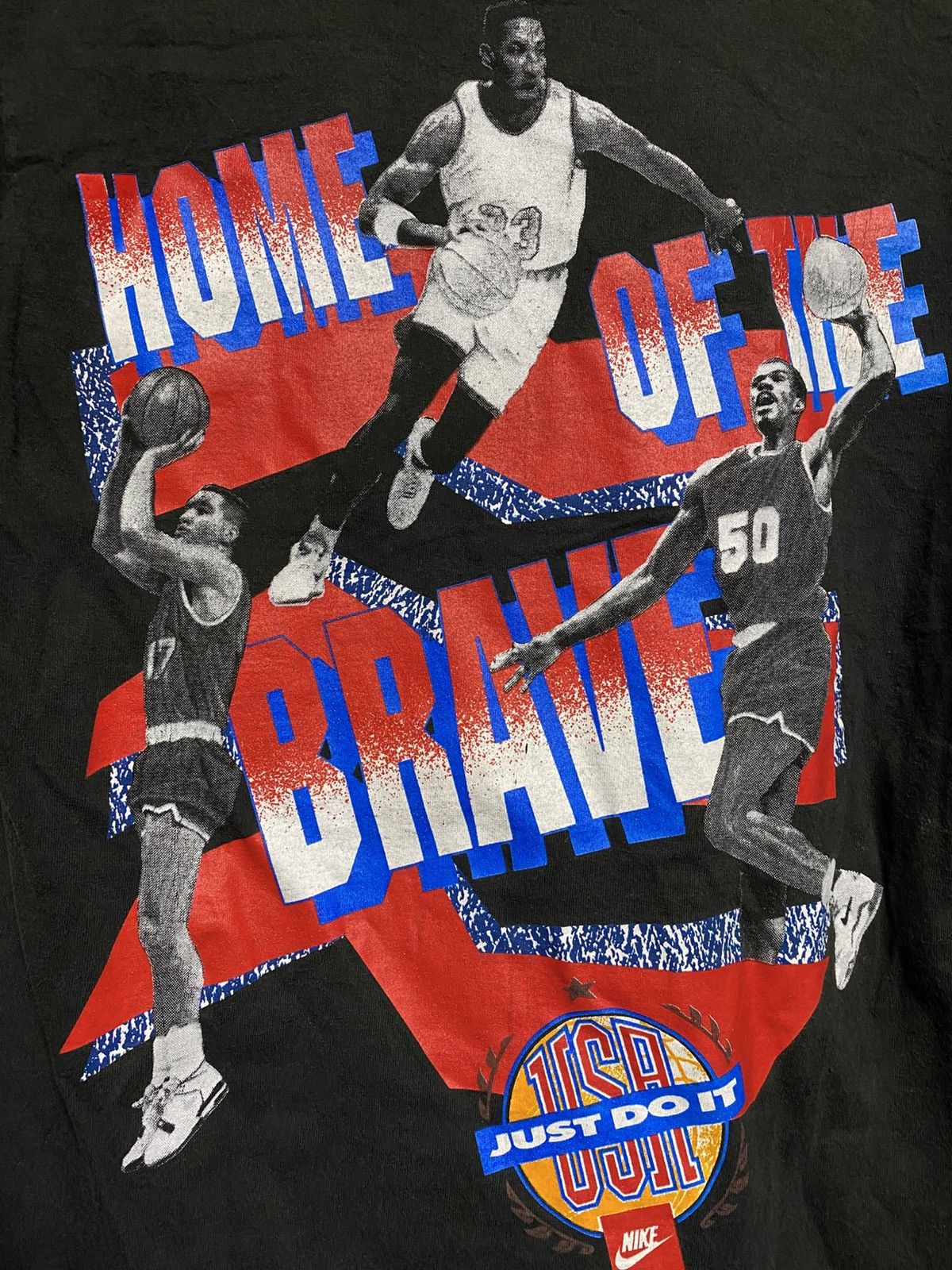 Jordan Brand × Nike × Vintage Vintage 90’s Nike Team USA Michael Jordan T-Shirt Small Size US S / EU 44-46 / 1 - 7 Thumbnail