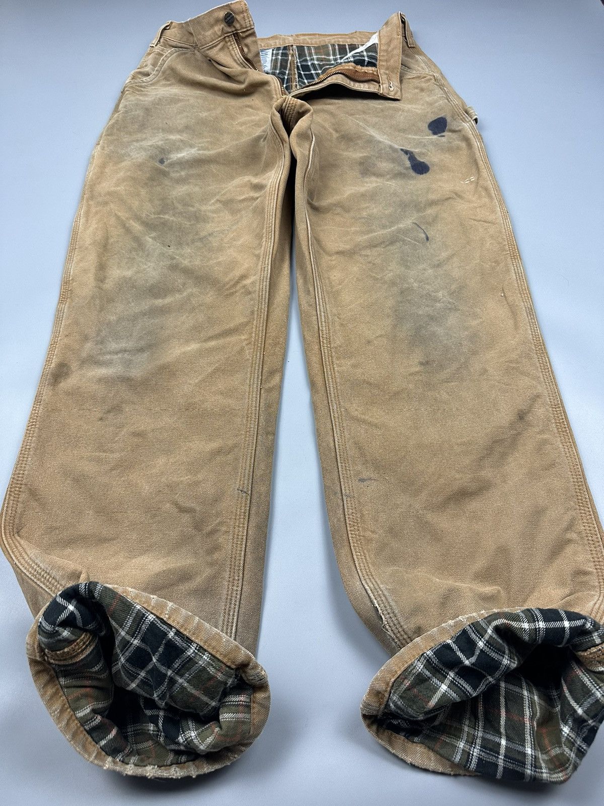 Carhartt × Carhartt Wip × Vintage Distressed Vintage Carhartt Carpenter Pants Size US 36 / EU 52 - 7 Thumbnail