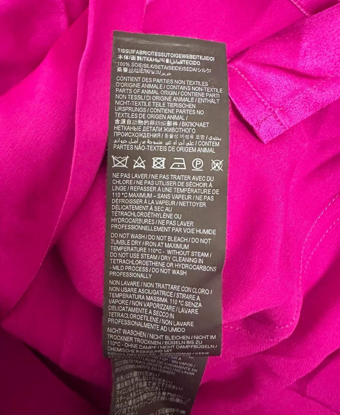 Saint Laurent Paris Saint laurent 22ss silk satin half sleeve shirt Size US M / EU 48-50 / 2 - 5 Thumbnail
