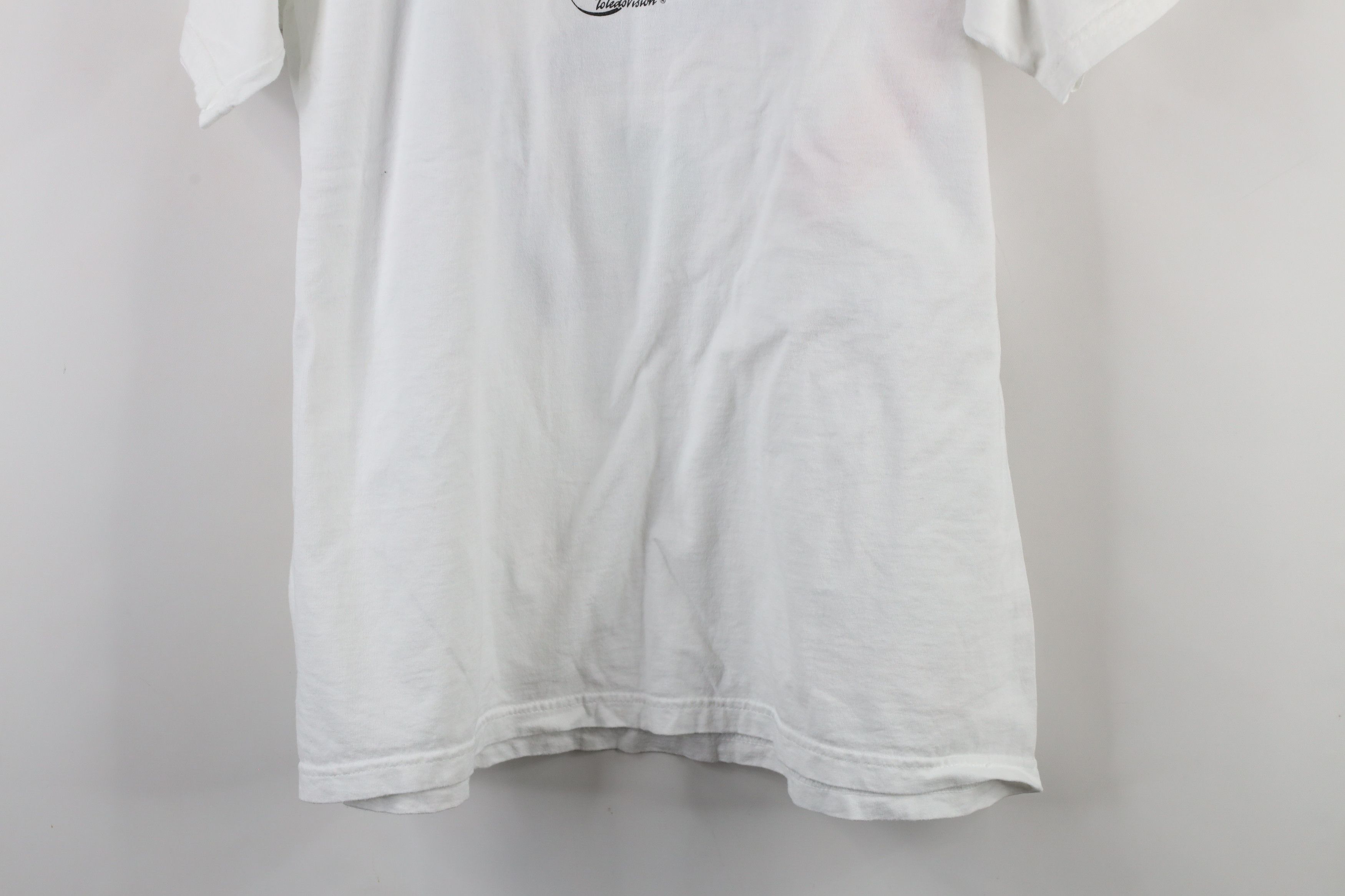 Vintage Vintage 90s of the Town Toledo Restaurants T-Shirt White Size US XL / EU 56 / 4 - 11 Thumbnail
