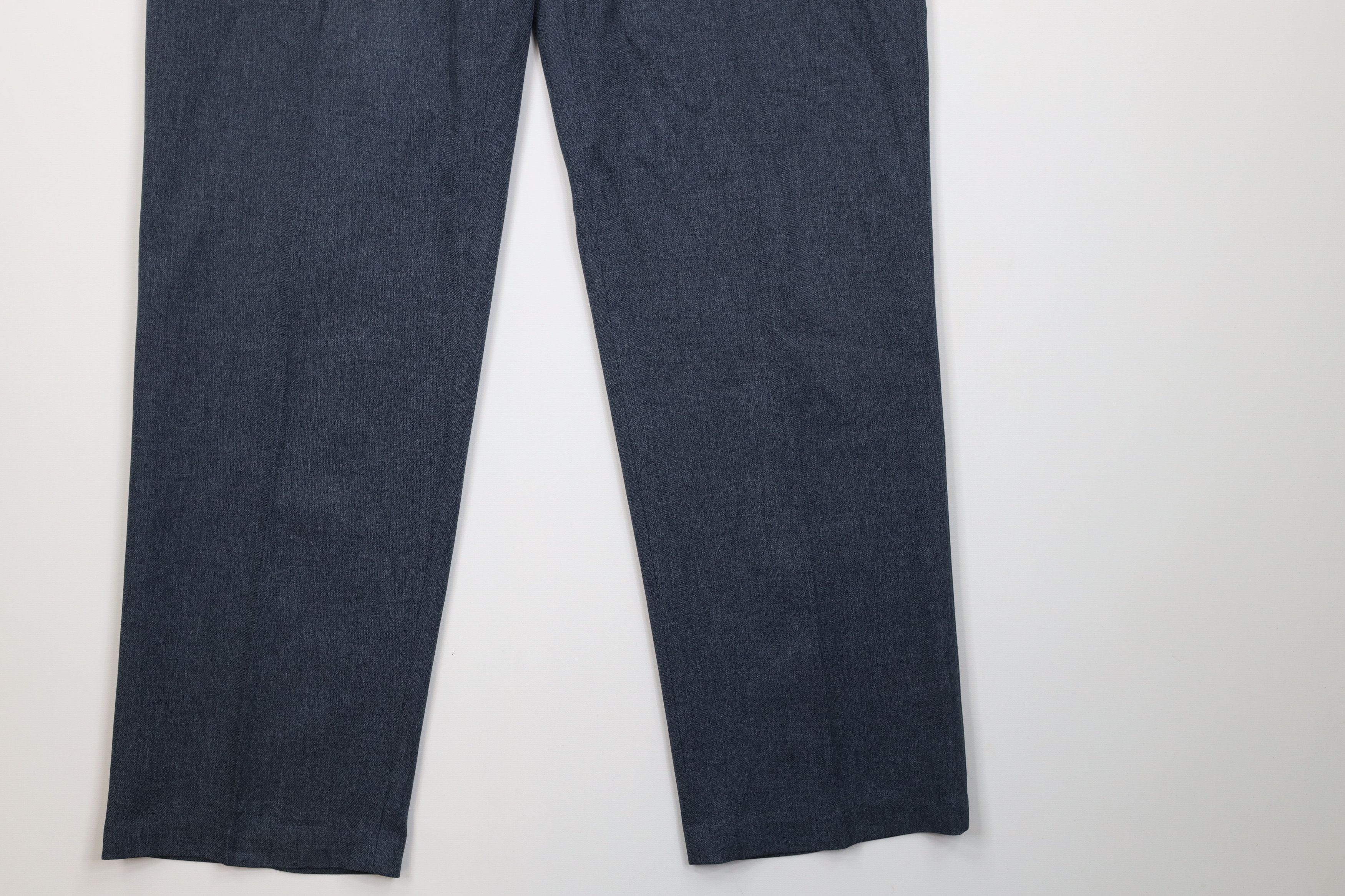 Levi's Vintage 90s Levis Straight Leg Chino Pants Heather Blue USA Size US 36 / EU 52 - 4 Thumbnail