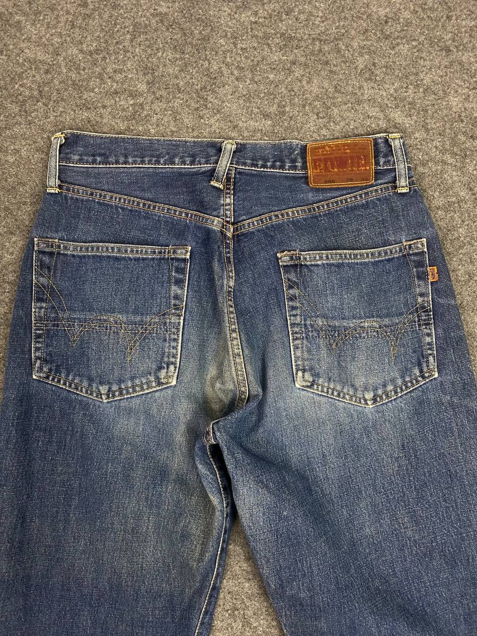 Edwin vintage edwin 505 selvedge denim nice design Size US 31 - 3 Thumbnail