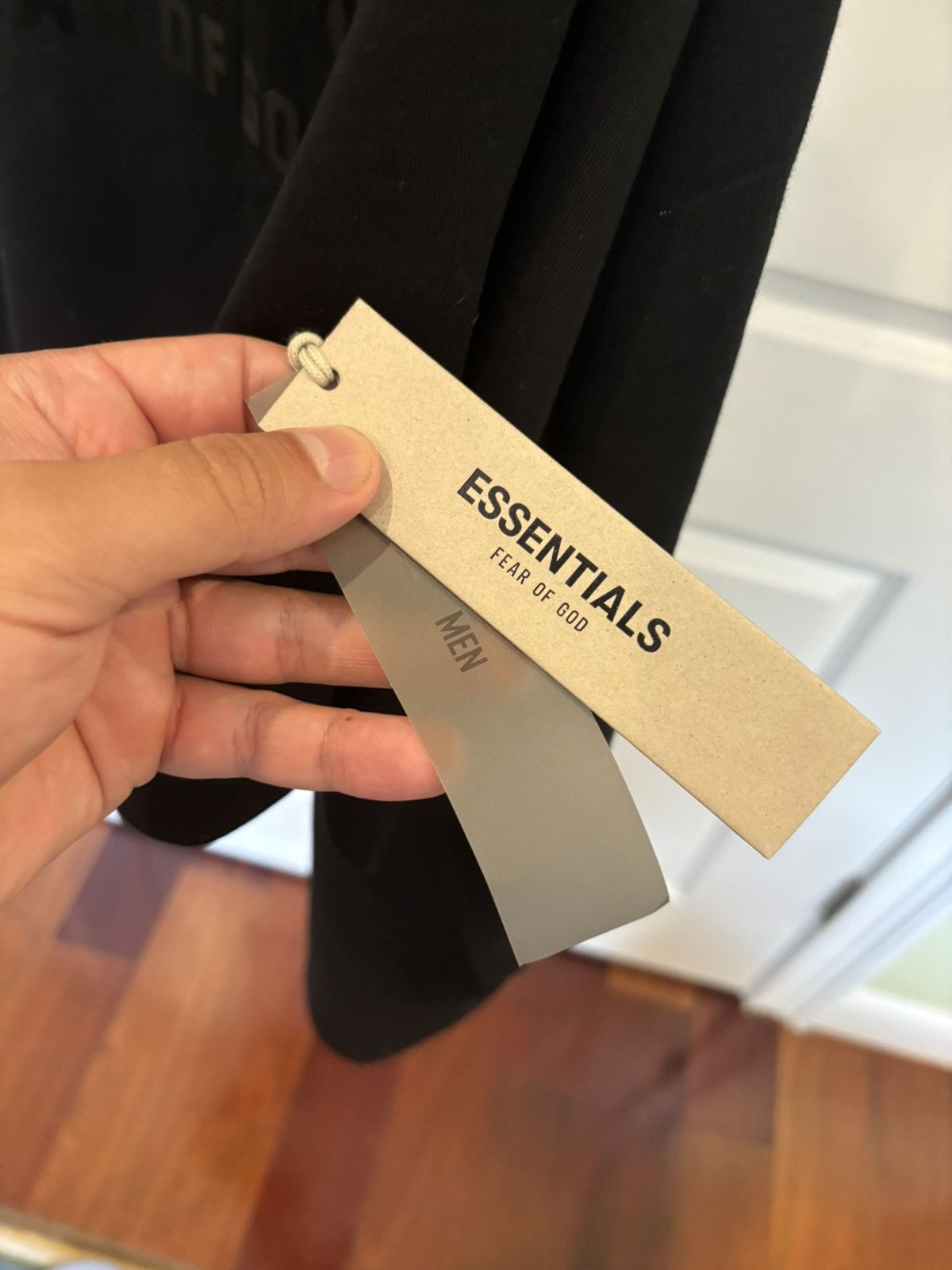Essentials Essentials Black Oversized Tshirt Size US XL / EU 56 / 4 - 5 Thumbnail