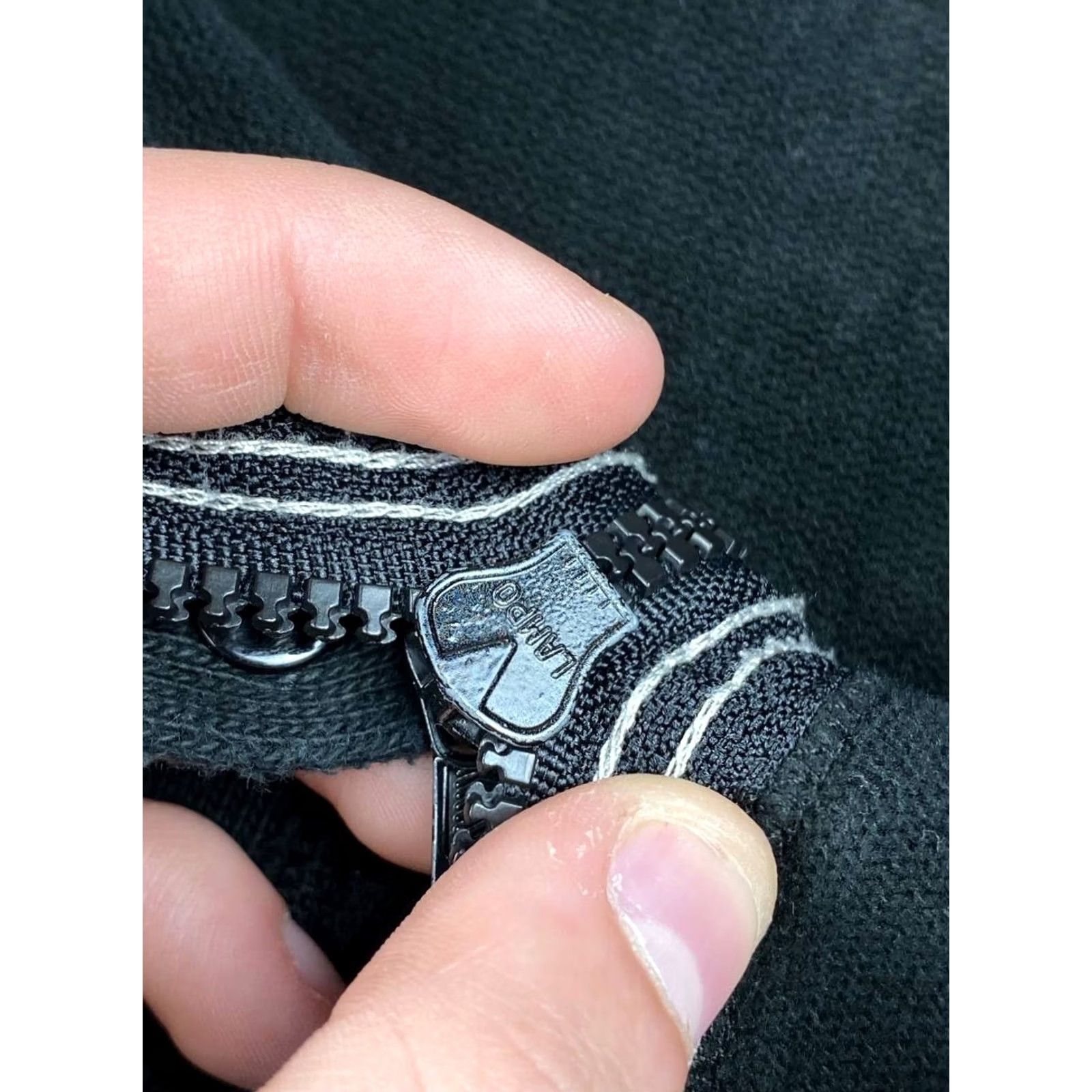 Stone Island VINTAGE Stone Island Sweatshirt Men Size XL Black 1/4 Zip Half Button 2007 Size US XL / EU 56 / 4 - 7 Thumbnail