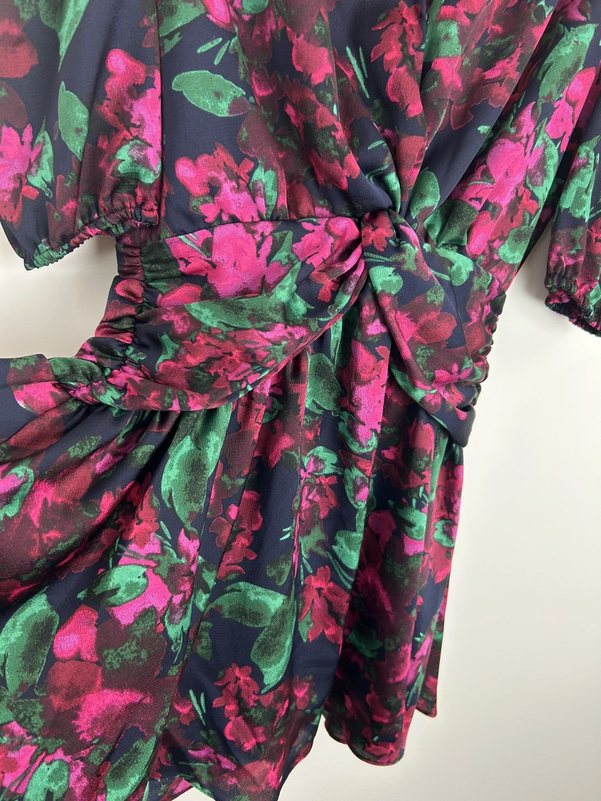 Other MISA Los Angeles Narcissa Floral Mini Dress Size XS / US 0-2 / IT 36-38 - 2 Thumbnail