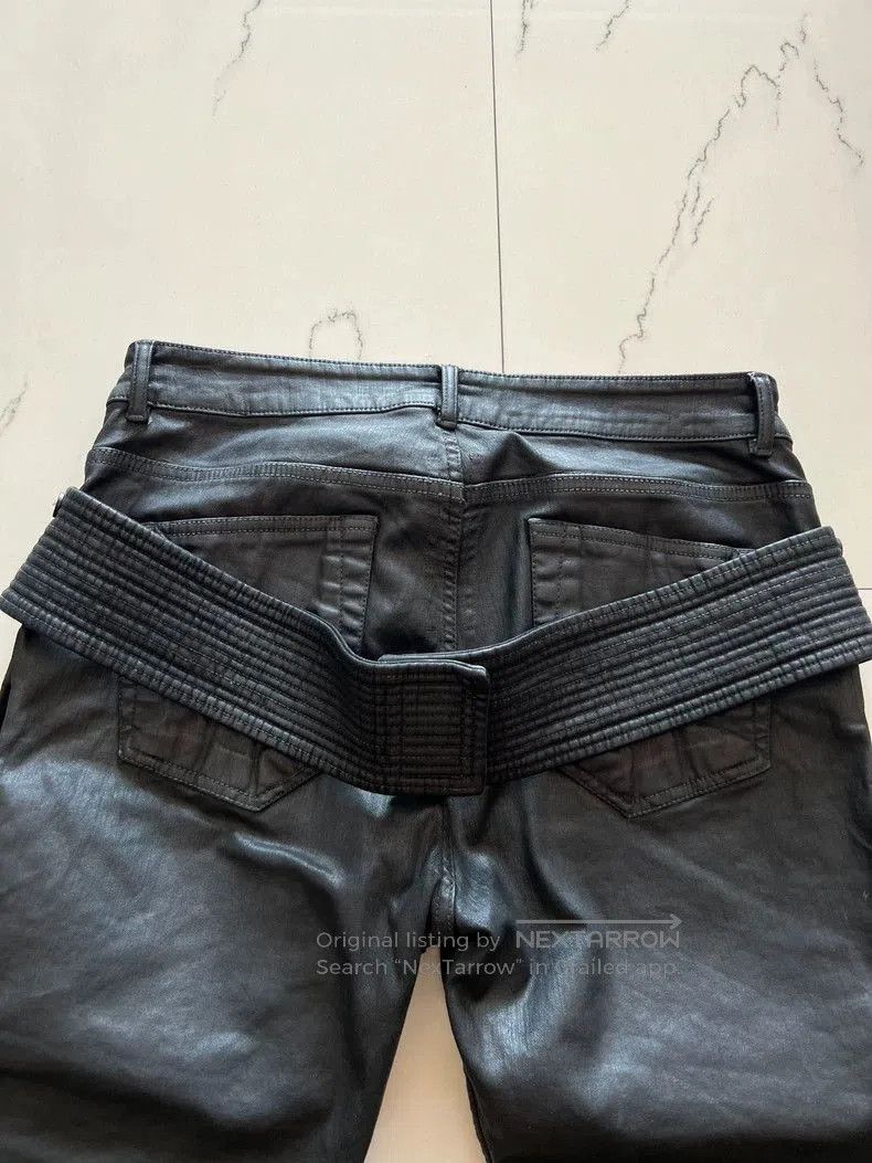 Rick Owens Drkshdw Rick Owens Drkshdw Waxed Double. Size US 30 / EU 46 - 4 Thumbnail