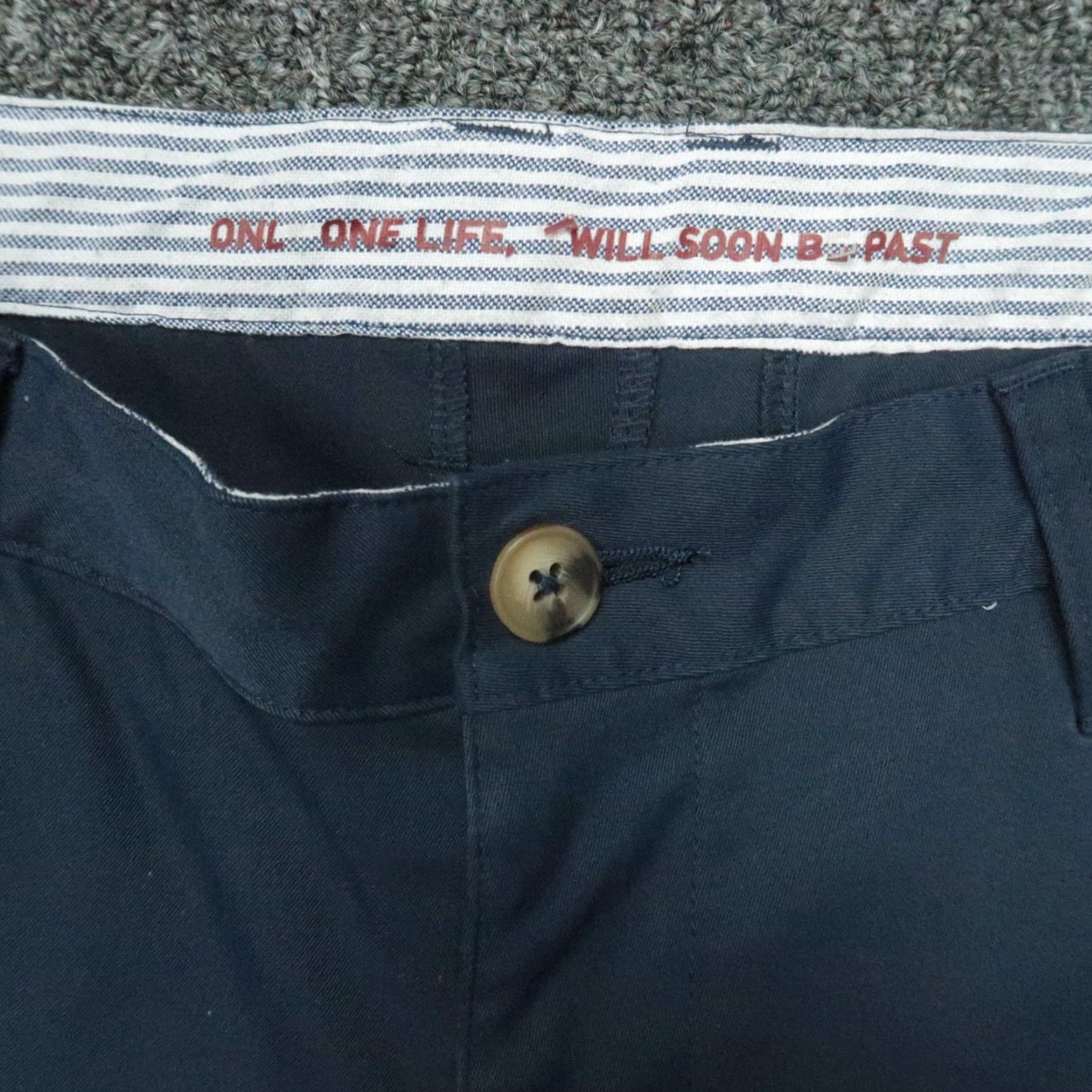 Rhone Rhone Pants Mens 30x32 Blue Chino Twill Performance Lightweight Travel Size US 30 / EU 46 - 3 Thumbnail