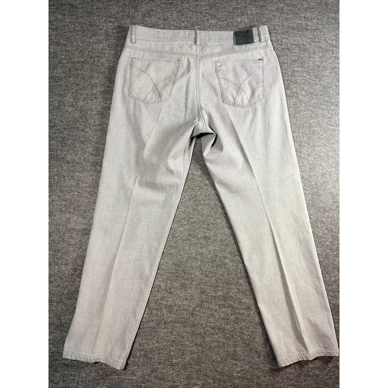 BRAX Brax feel good Gray Pants Mens 34x34 Regular Fit Size US 34 / EU 50 - 1 Thumbnail