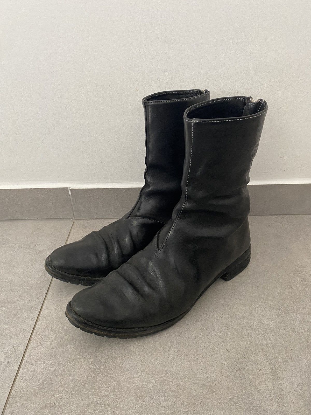 Carol Christian Poell Tornado Zip Boots | Grailed