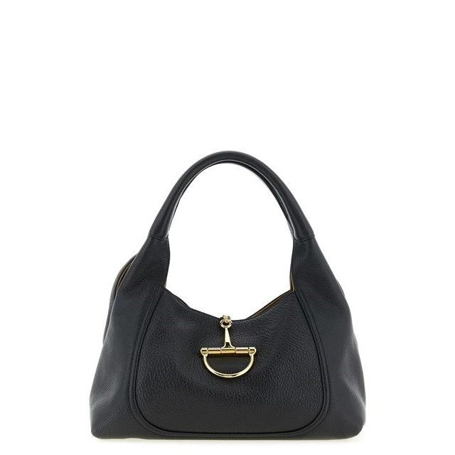 Gucci GUCCI Softbit Medium Black Leather Top Handle Bag New & Auth Size ONE SIZE - 1 Thumbnail