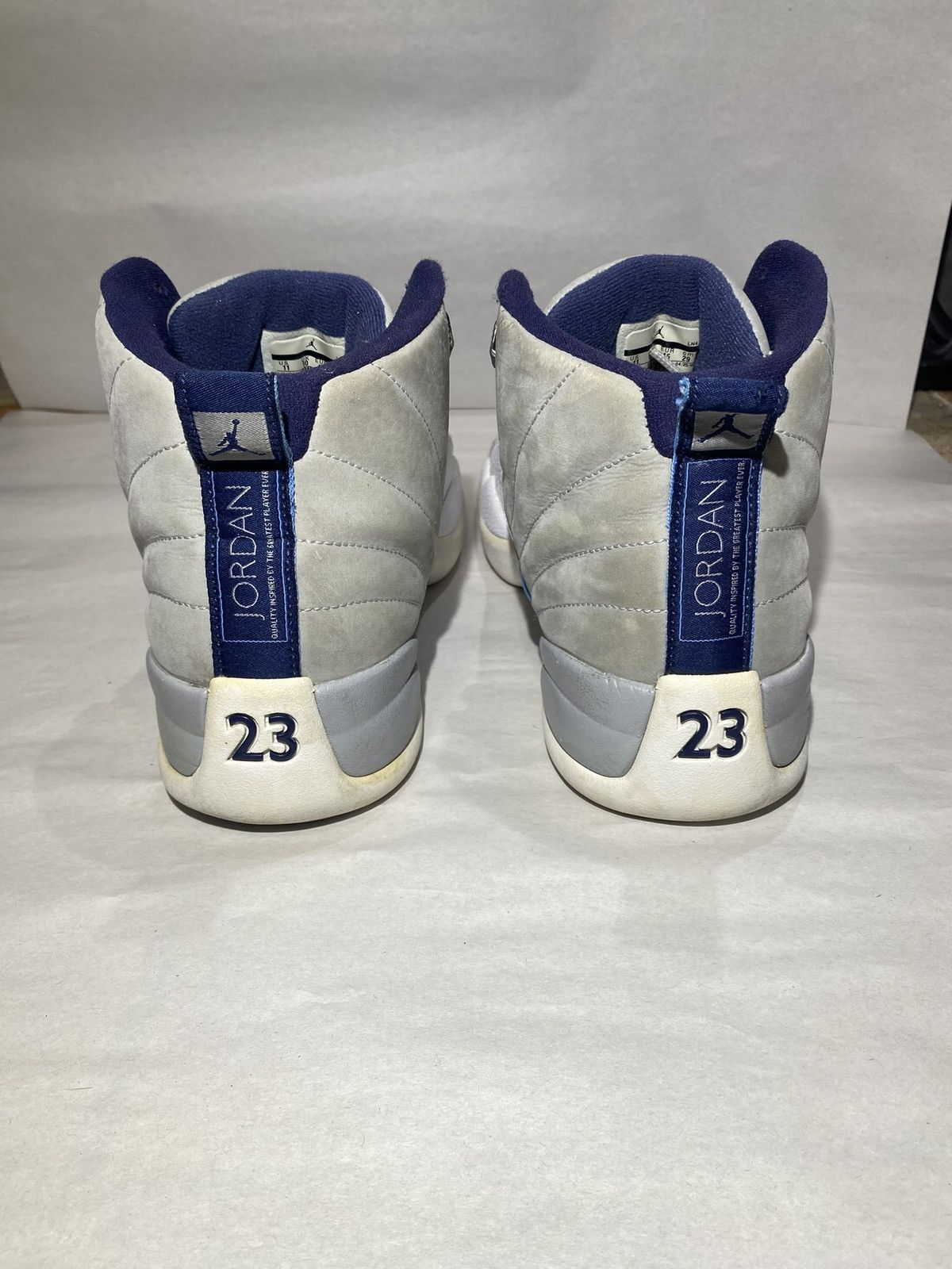 Jordan Brand Air Jordan 12 UNC Size 11 Mens Authentic Size US 11 / EU 44 - 4 Thumbnail