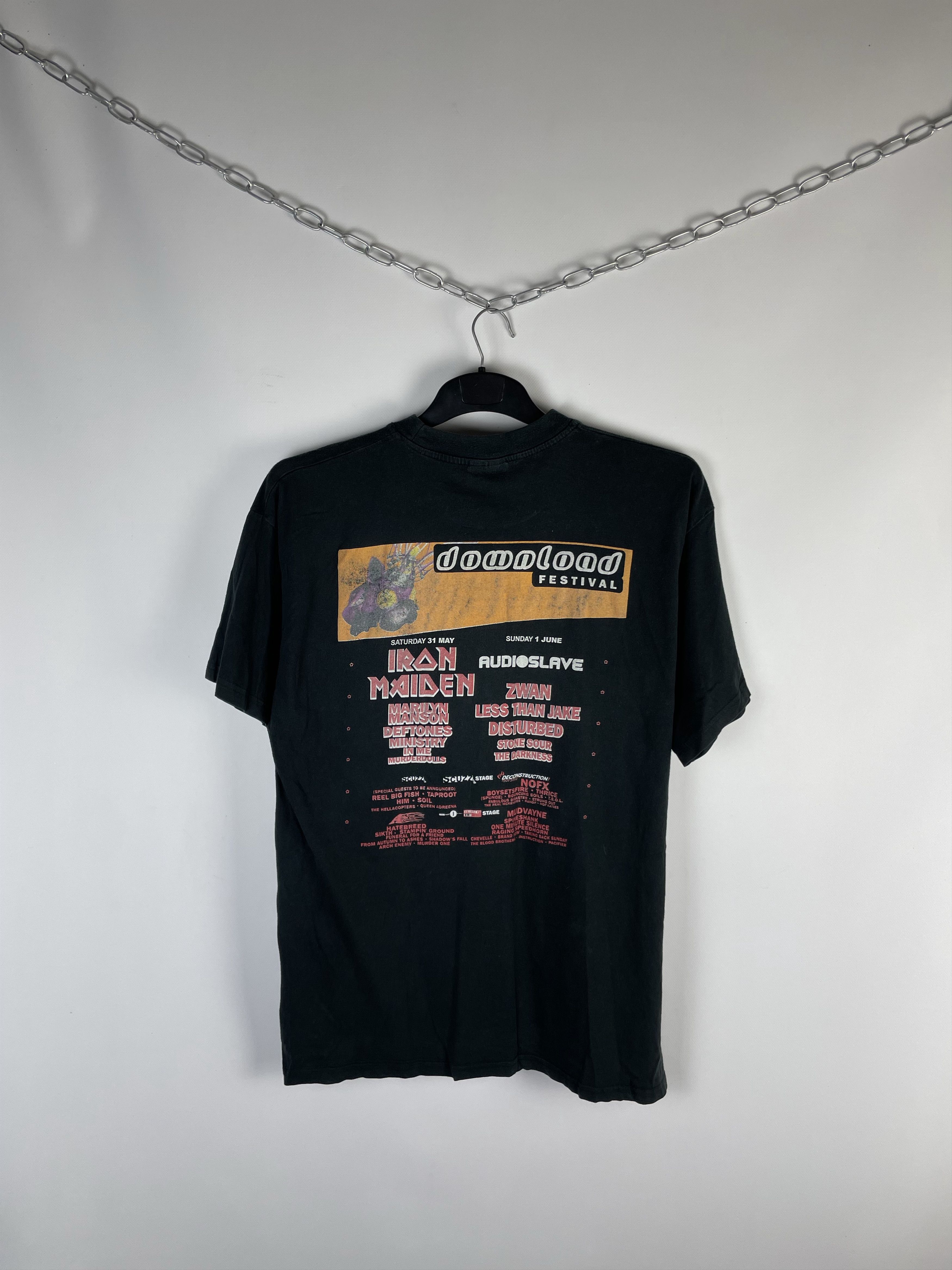 Band Tees Download 2003 Official Festival Merch Tshirt Size US XL / EU 56 / 4 - 7 Thumbnail