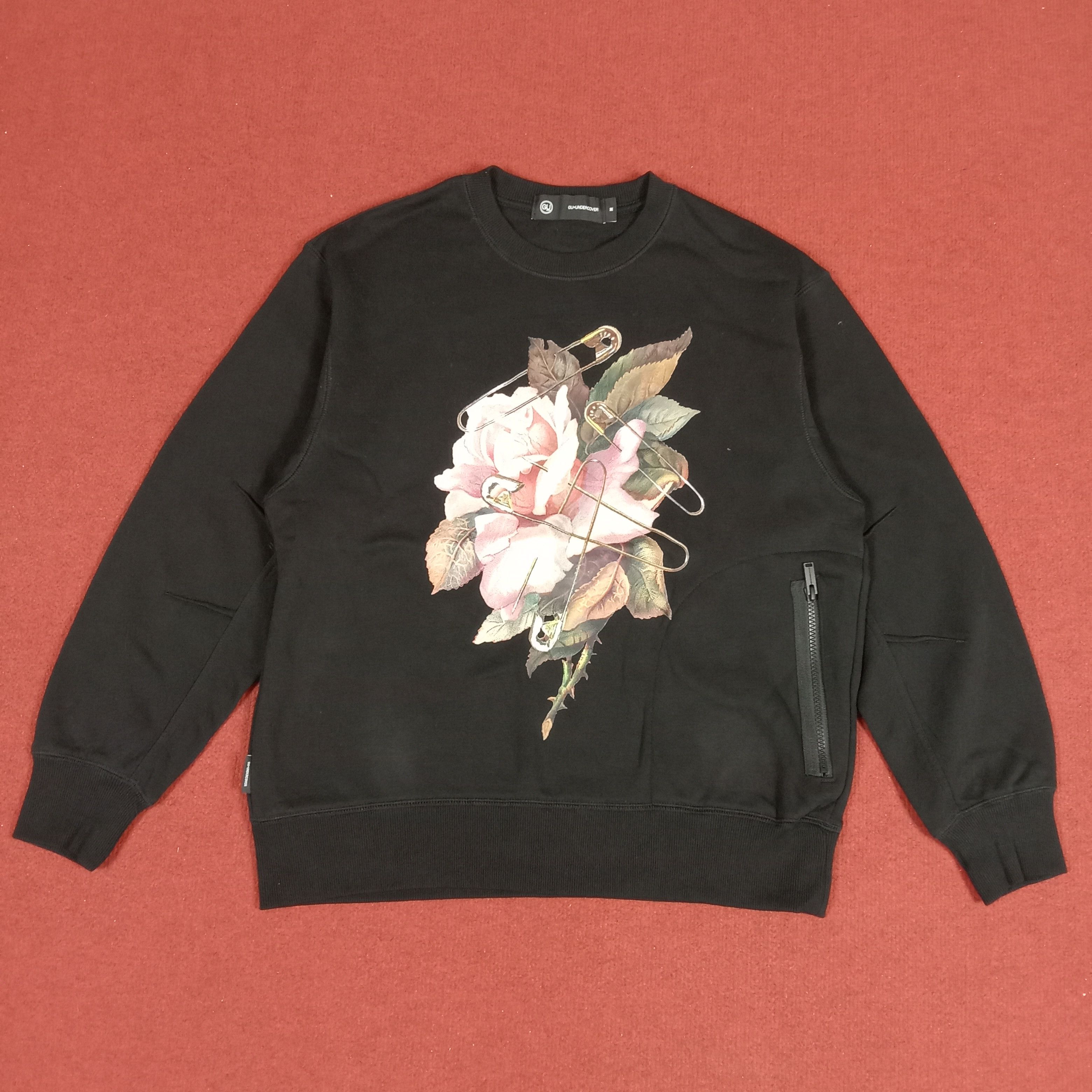 Japanese Brand GU X Undercover Fashion Style Custom Logo Sweatshirt Size US M / EU 48-50 / 2 - 4 Thumbnail