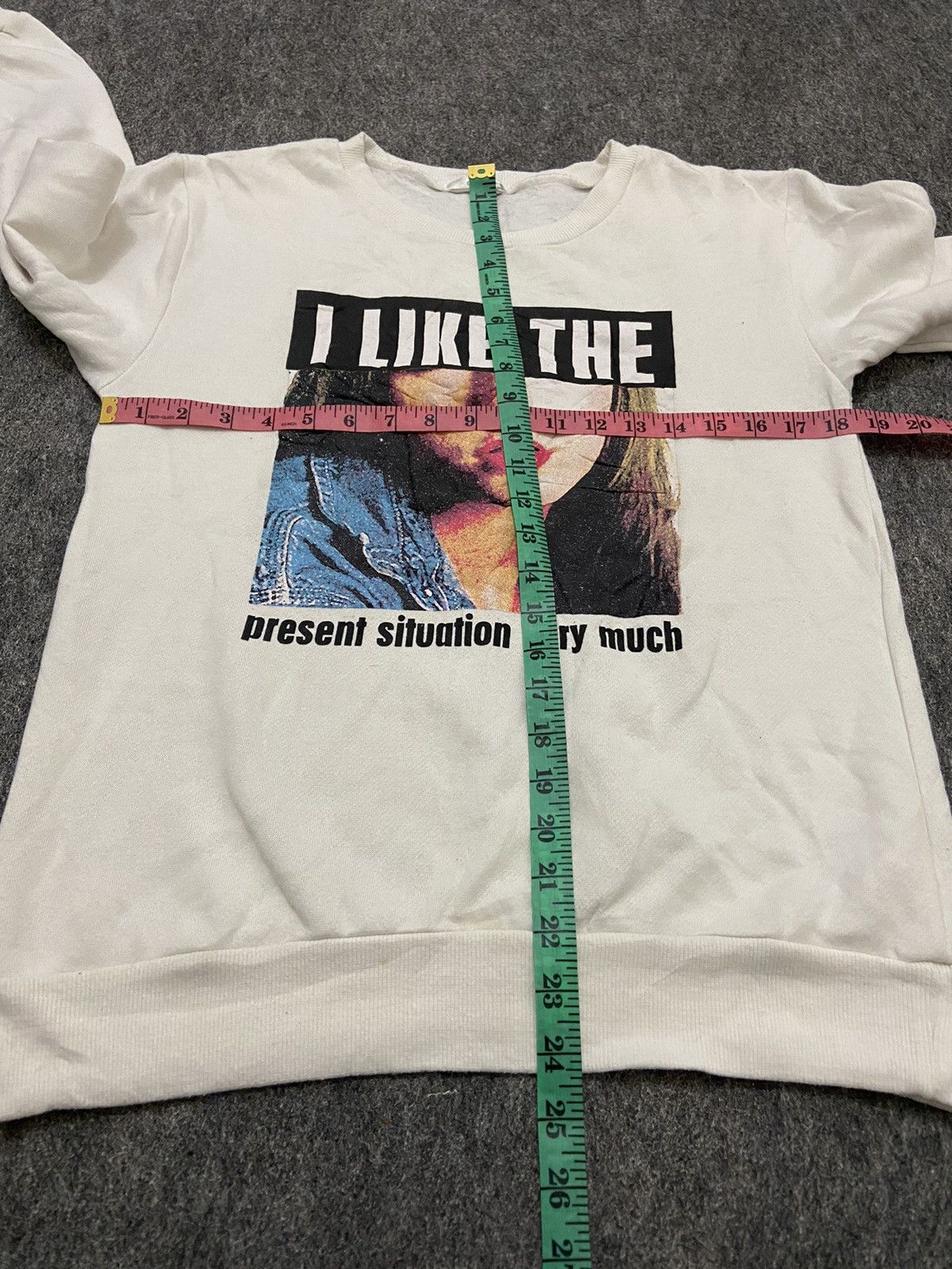 Beauty Beast Y2K culots sweatshirt women vintage Size L / US 10 / IT 46 - 7 Thumbnail