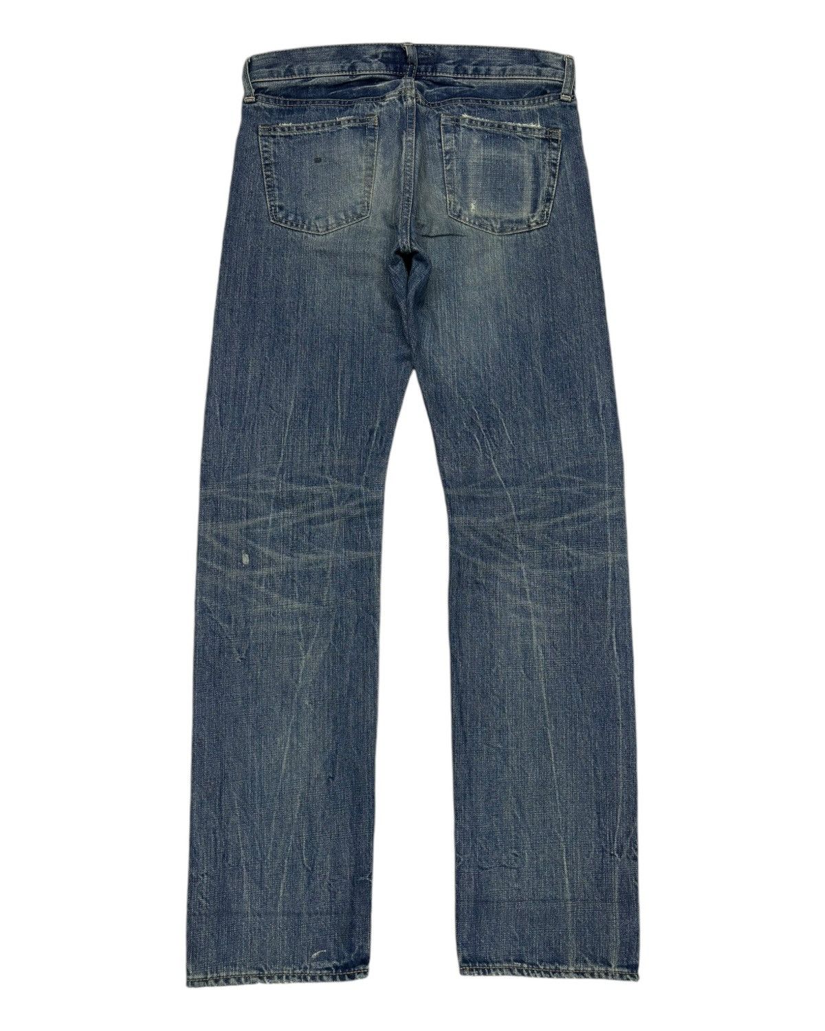 Hysteric Glamour 🇯🇵DMG DOMINGO BY SPELLBOUND DISTRESSED DENIM JEANS Size US 31 - 8 Thumbnail