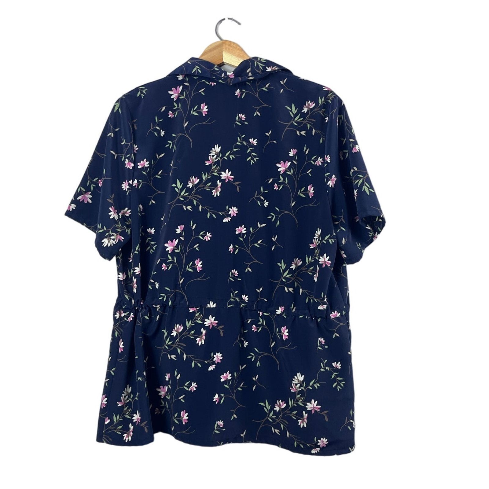 Vintage Vintage Floral Marie Clare Fashion Blouse 12 Size XL / US 12-14 / IT 48-50 - 2 Thumbnail