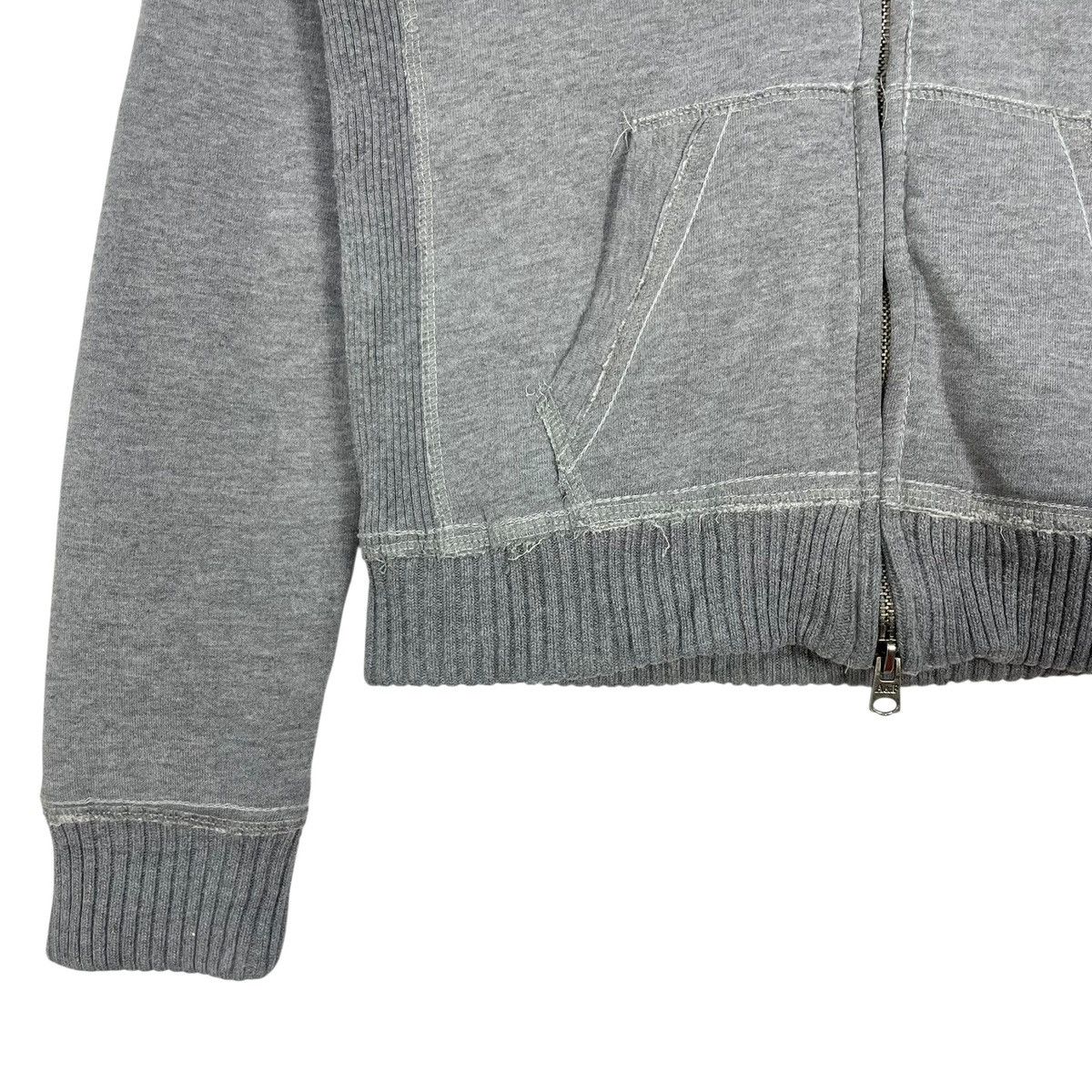 Abercrombie & Fitch Vintage Abercrombie Faux Fur Patchwork Hoodie - Size S Size US S / EU 44-46 / 1 - 4 Thumbnail
