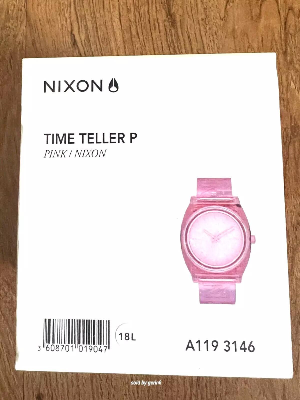 Nixon Nixon Time Teller Pink Silicone Watch Size ONE SIZE - 6 Thumbnail