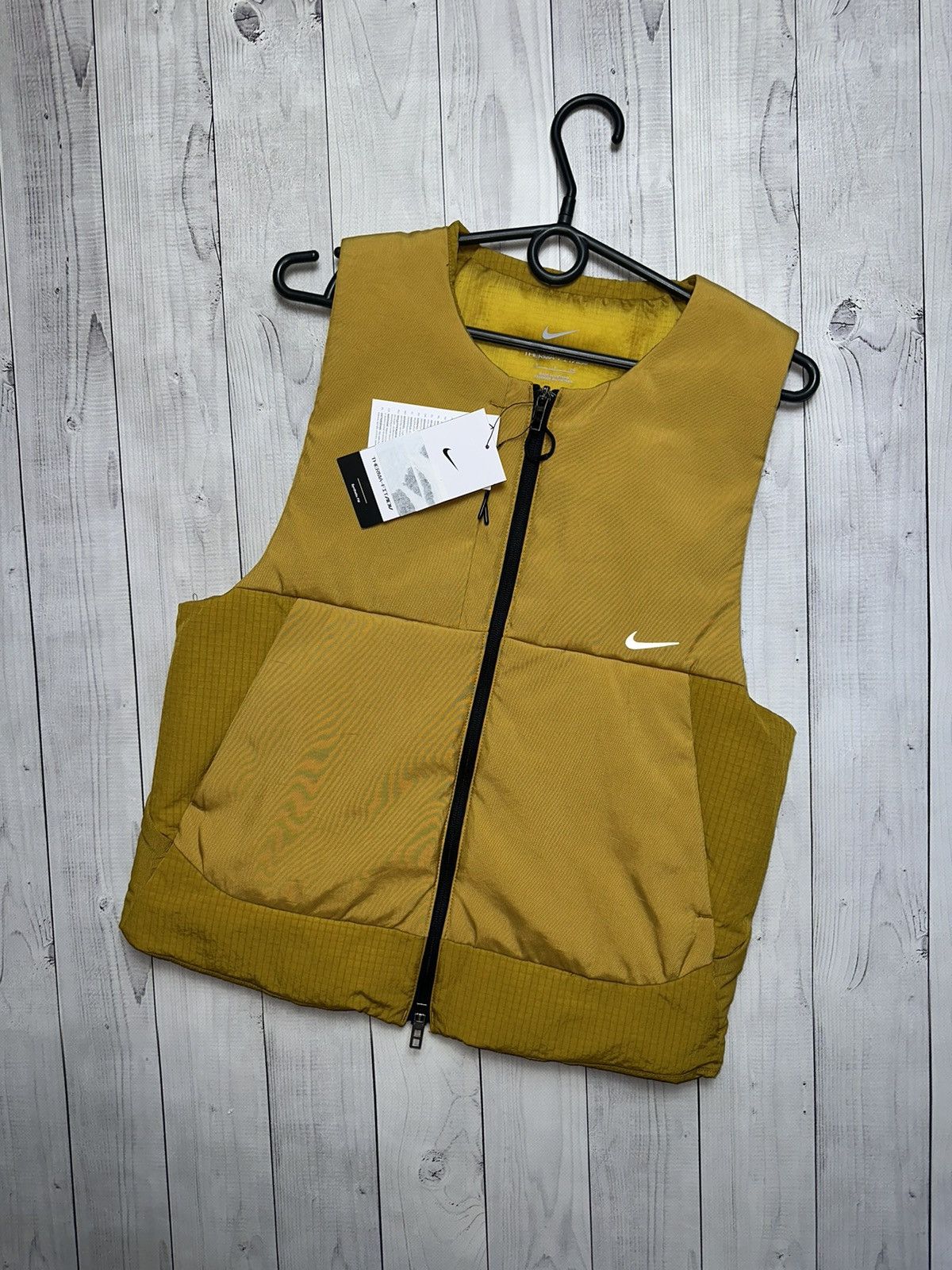 Nike Nike A.P.S. tech vest rare yellow size : S,L Size US S / EU 44-46 / 1 - 1 Thumbnail