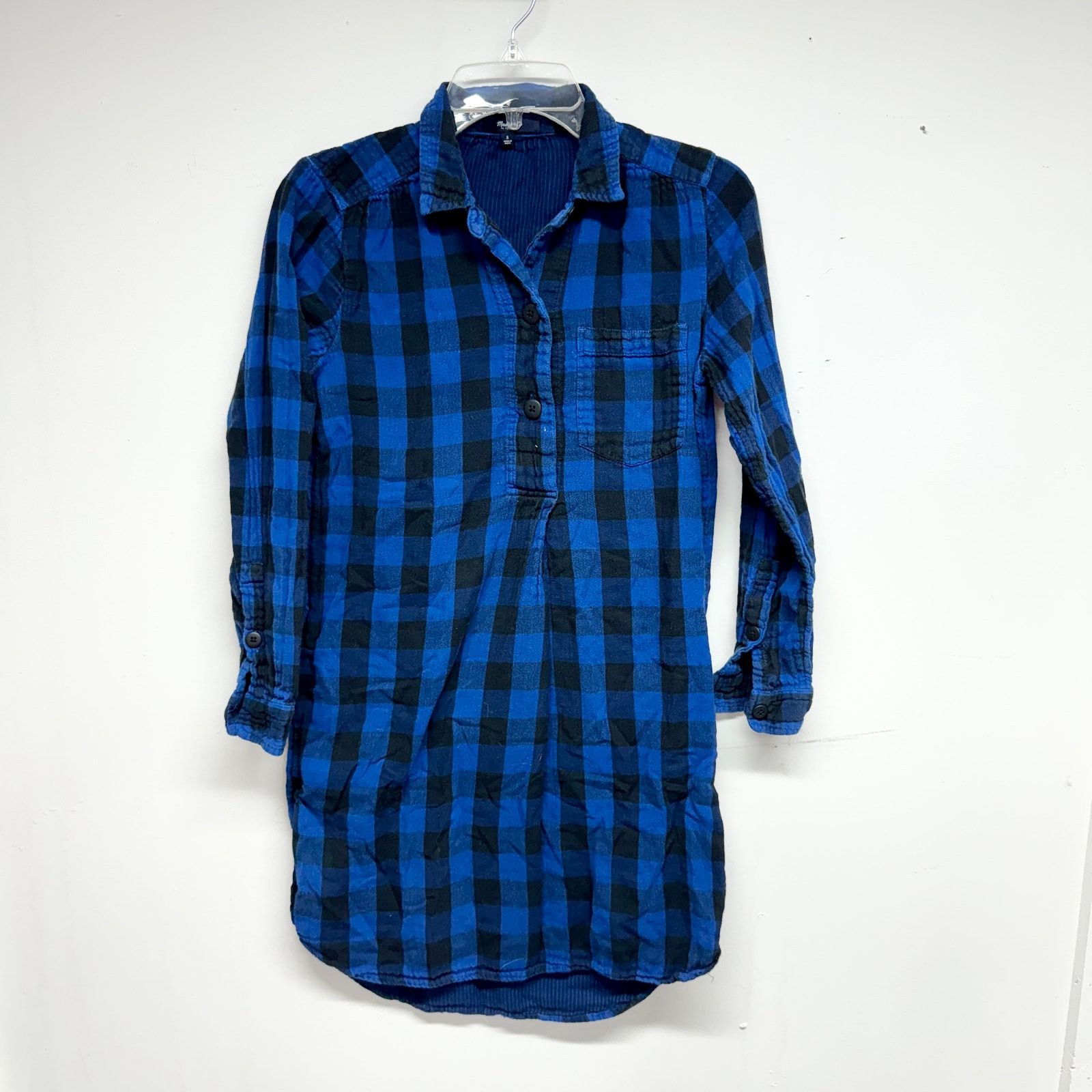 Madewell MADEWELL Latitude Shirtdress in Buffalo Check Plaid Sz Small Size S / US 4 / IT 40 - 2 Thumbnail