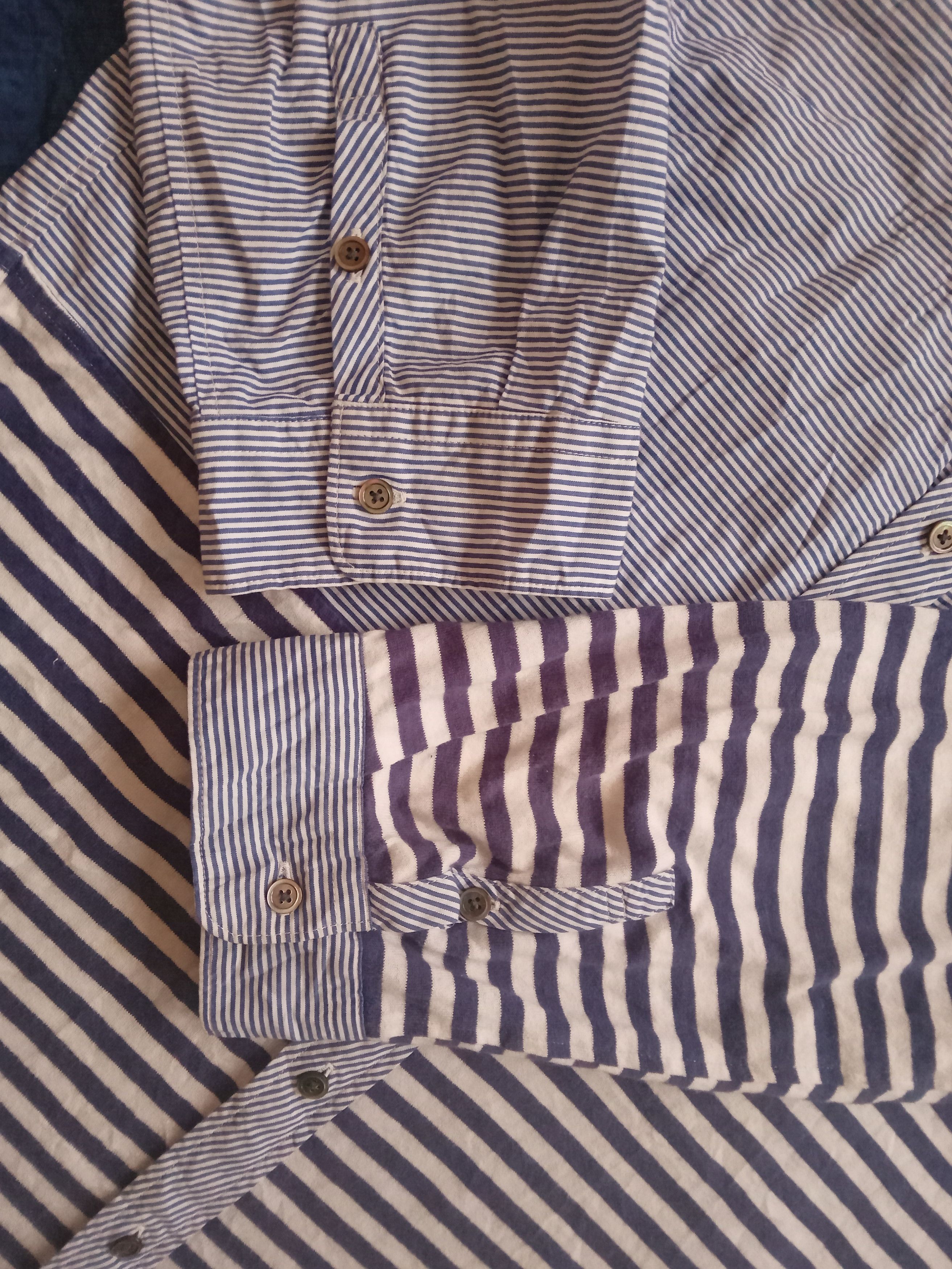 Frapbois Frapbois Issey Miyake Buttons Up Patchwork Rare Shirt Size US M / EU 48-50 / 2 - 8 Thumbnail