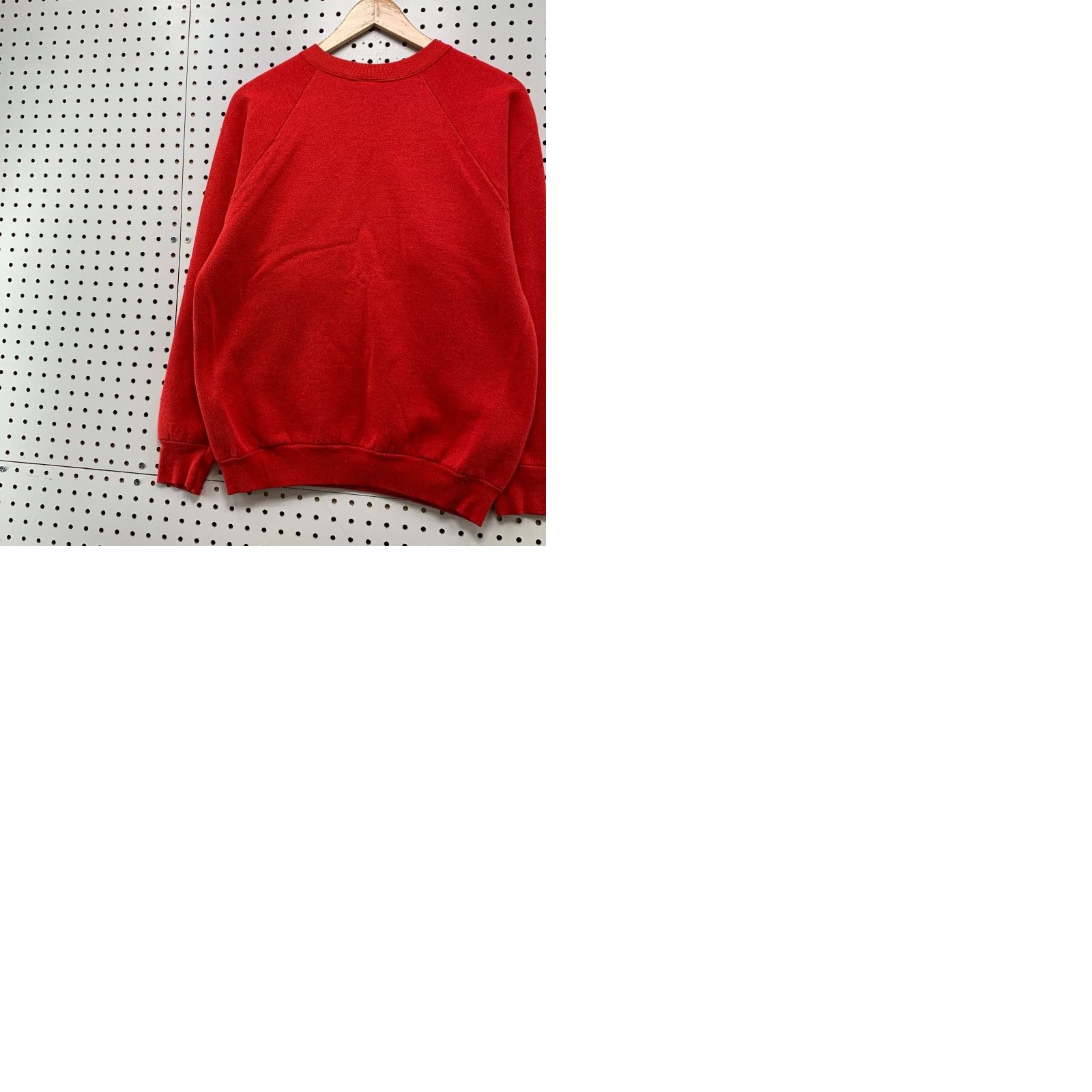Fruit Of The Loom VINTAGE 90s Valentines Heart Crewneck Sweatshirt Mens Large Red Made USA Size US L / EU 52-54 / 3 - 10 Thumbnail