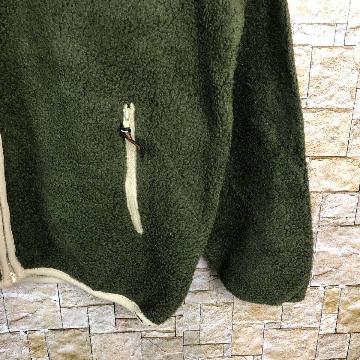 Japanese Brand Ancestress Green Jacket sweater #A308 Size US L / EU 52-54 / 3 - 8 Thumbnail