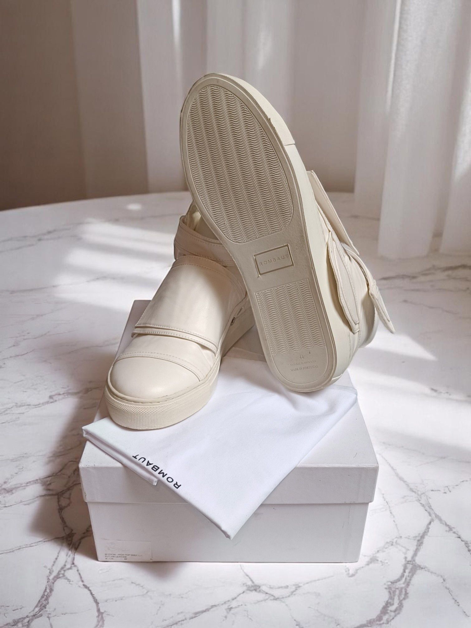 Rombaut Autumn/Winter 2015 'Mission' High-Top Vegan Leather Sneakers Size US 11 / EU 44 - 5 Thumbnail