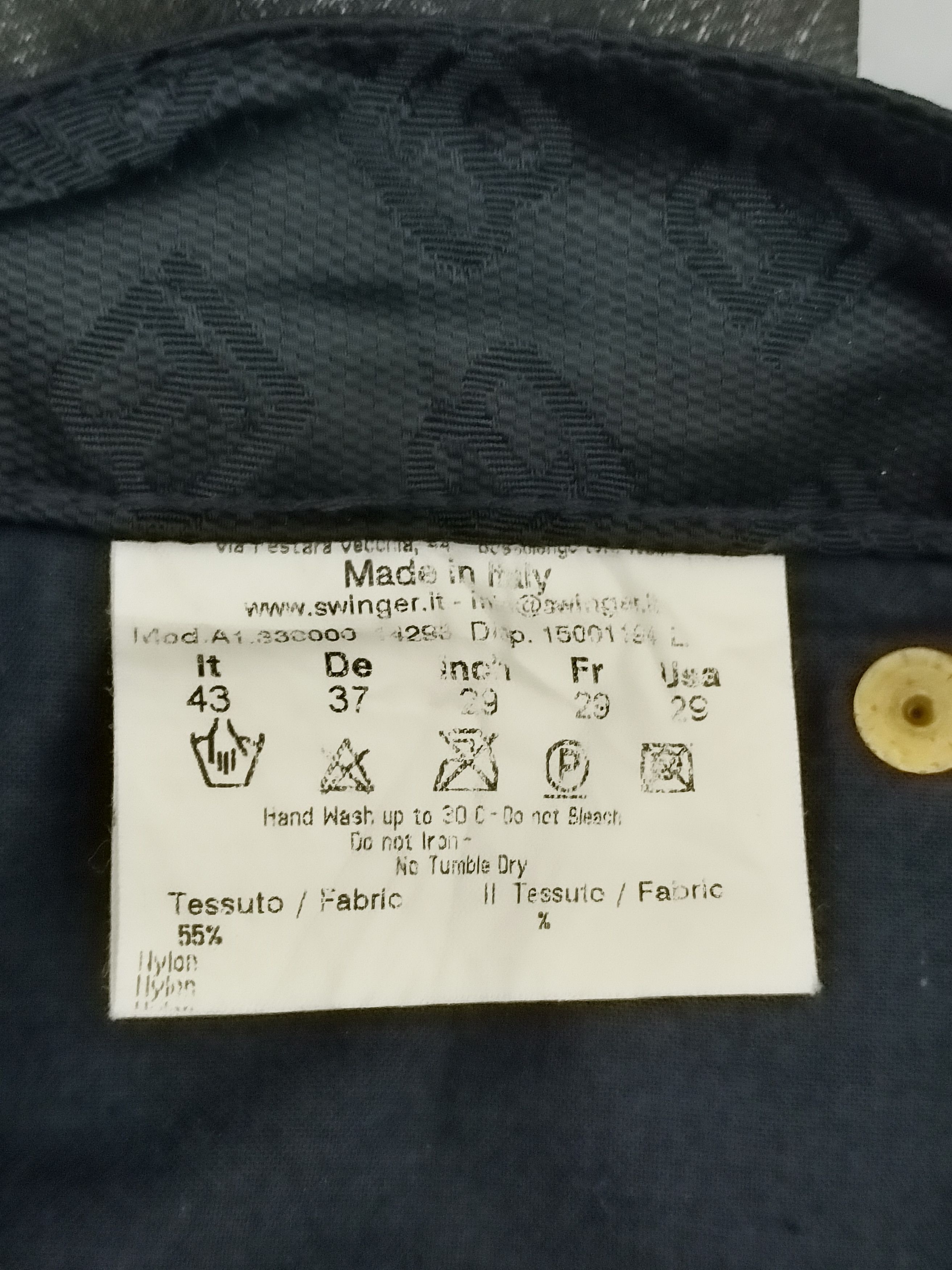 Laura Biagiotti LAURA BIAGIOTTI MONOGRAM PANTS Size 29" - 10 Thumbnail