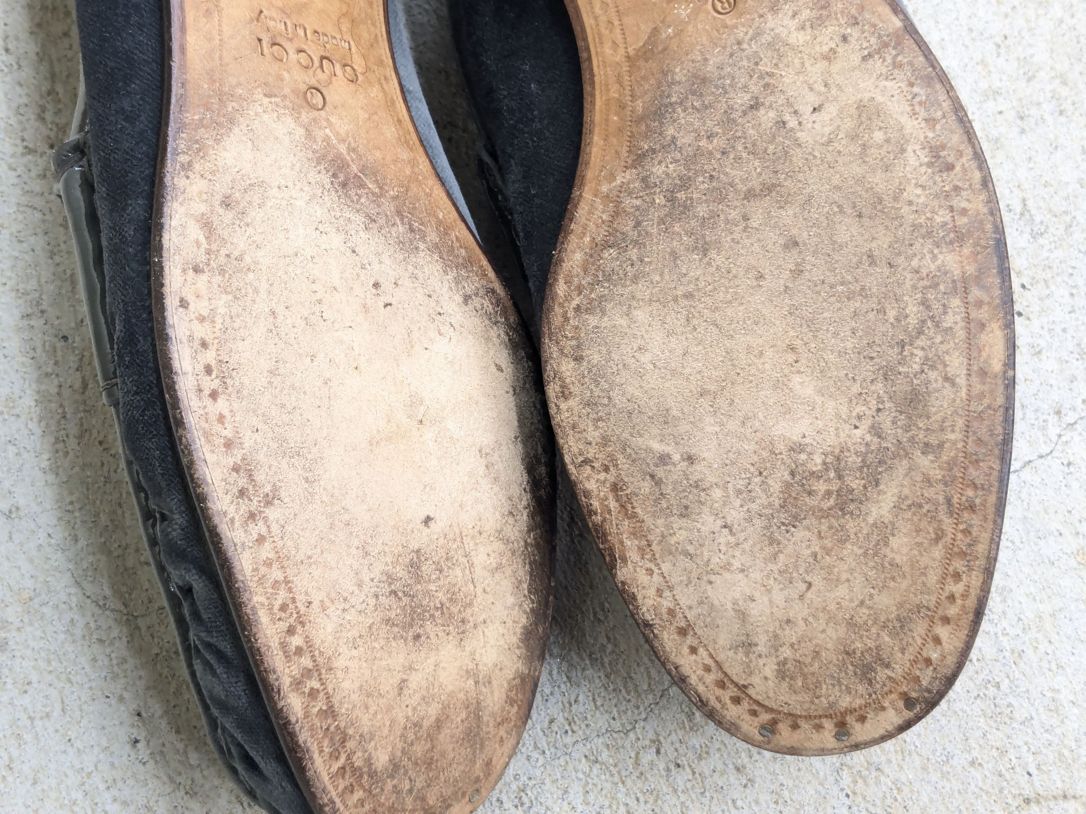 Gucci Gucci Horsebit Loafers Gray Velvet Patent Leather 9.5 Size US 9.5 / EU 42-43 - 13 Thumbnail