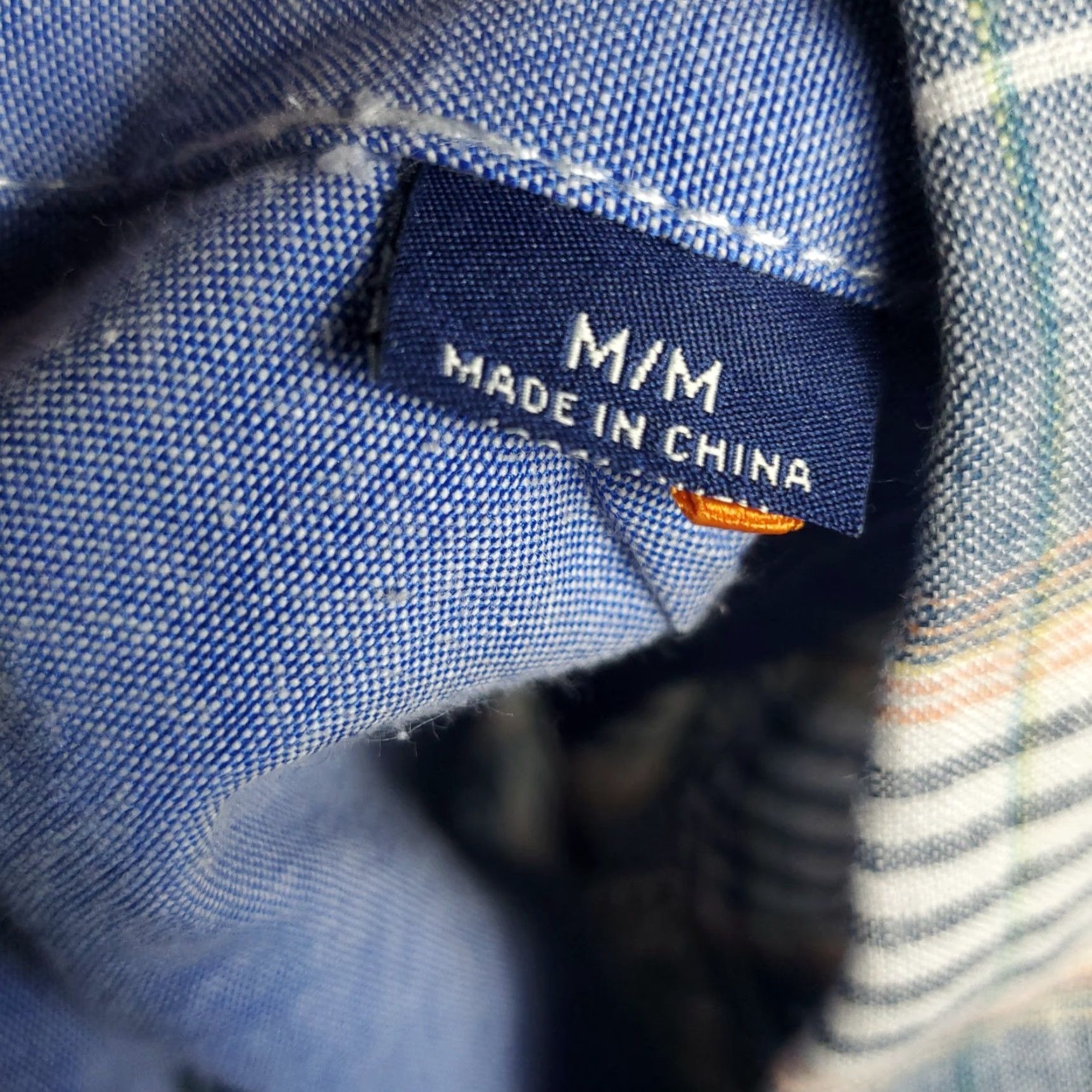 Tommy Bahama Tommy Bahama Blue Plaid Linen Button Up Shirt Adult Medium Short Sleeve Mens Size US M / EU 48-50 / 2 - 7 Thumbnail