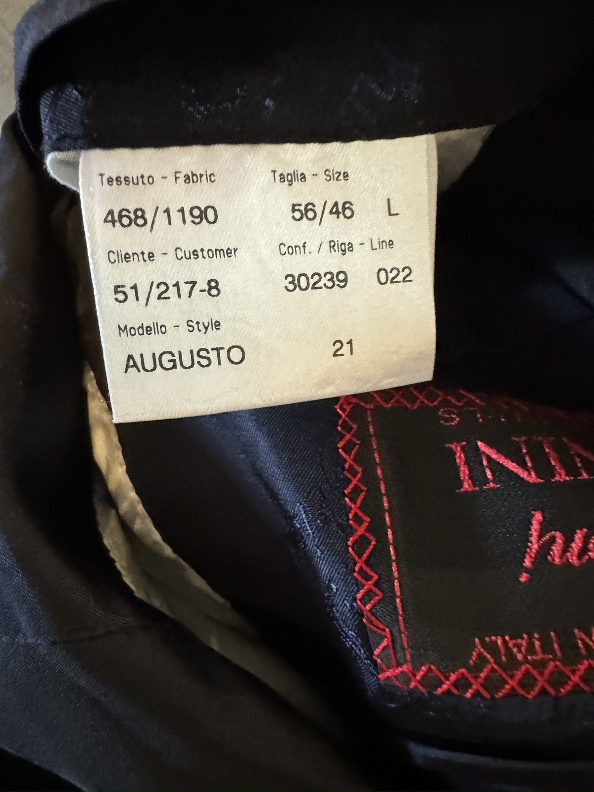 Brioni Brioni Made in Italy 3 Button Jacket in Midnight Navy 46L Size 46L - 12 Thumbnail