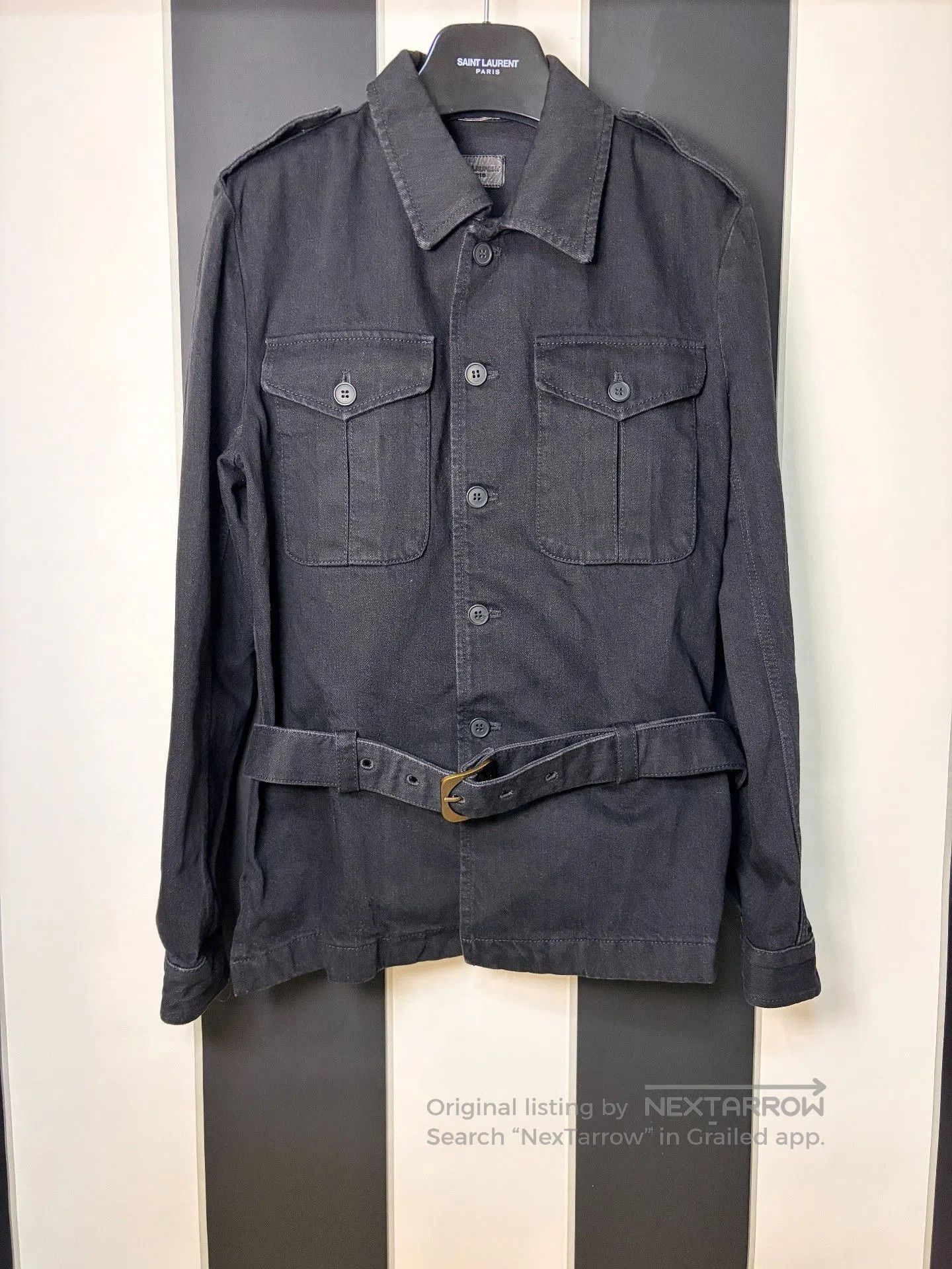 Saint Laurent Paris Saint Laurent SLP 2019 SS Denim Jacket XS. Size US XS / EU 42 / 0 - 1 Thumbnail