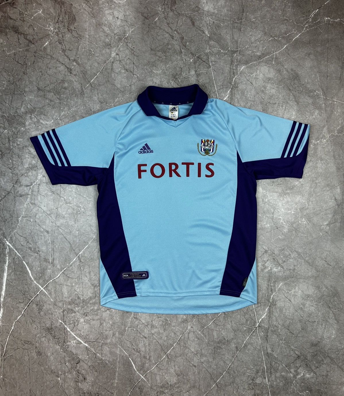 Adidas Anderlecht football Shirt 2000 Soccer Adidas Jersey Trikot Size US L / EU 52-54 / 3 - 3 Thumbnail