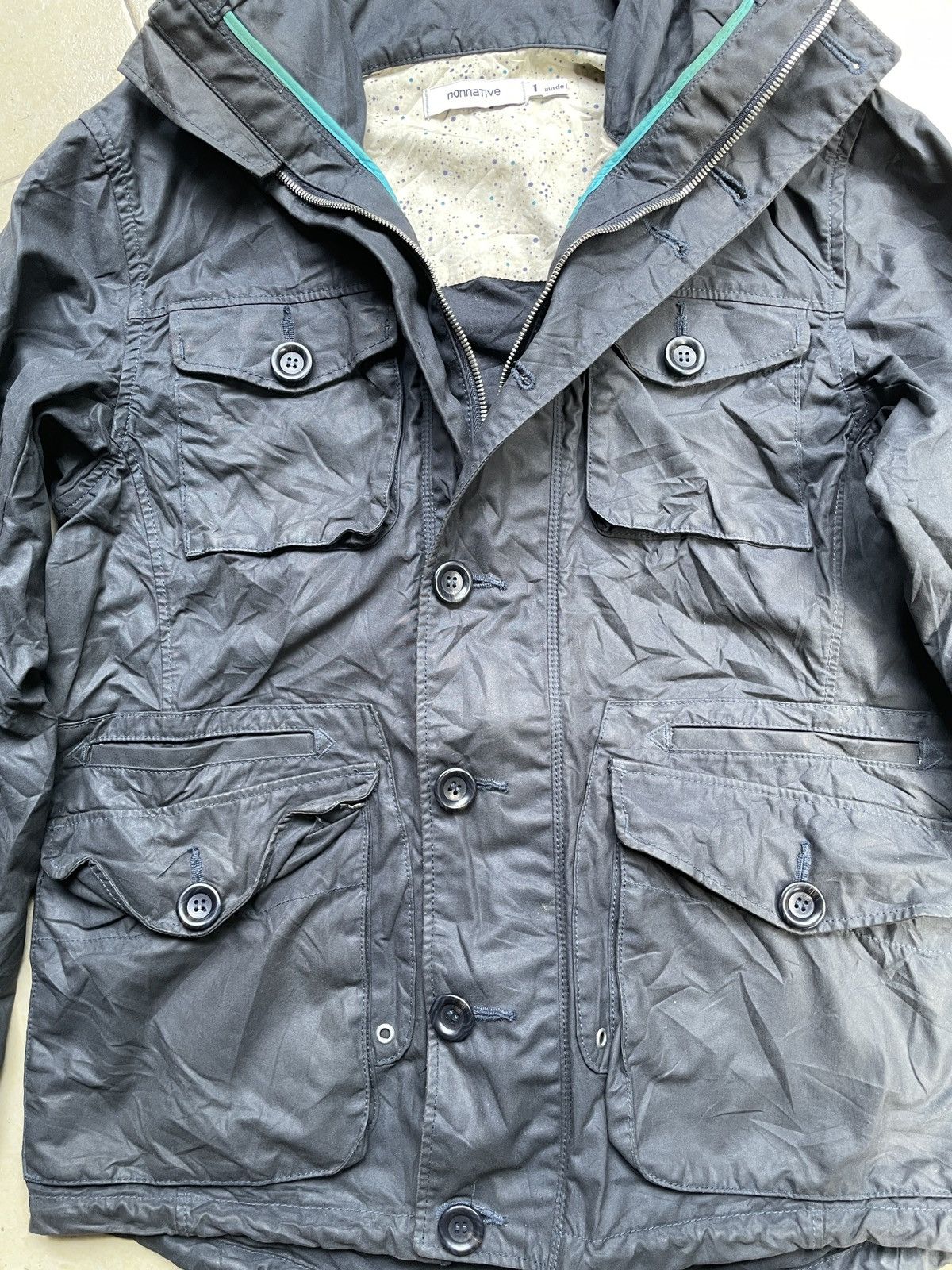 Designer × Nonnative × Wax London Nonnative Japanese Designer Wax Jacket British Millerain Vtg Size US S / EU 44-46 / 1 - 5 Thumbnail