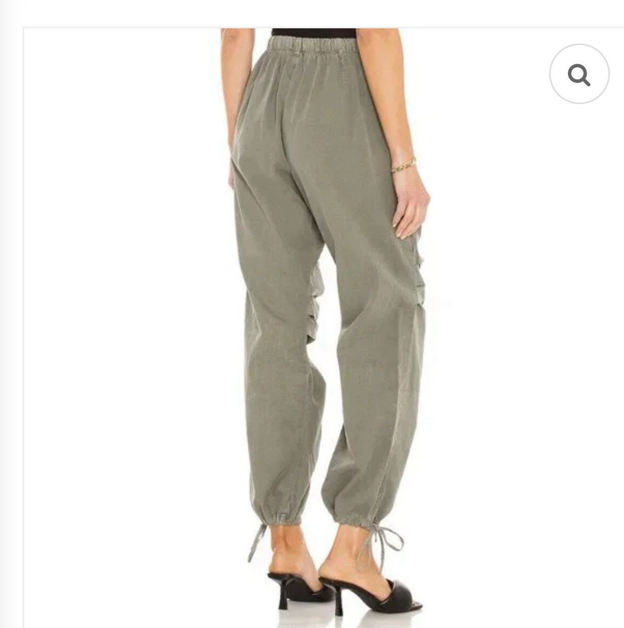 NSF NSF Ronnie Parachute Pants Pigment Cargo Green S Made in USA Size 26" / US 2 / IT 38 - 4 Thumbnail
