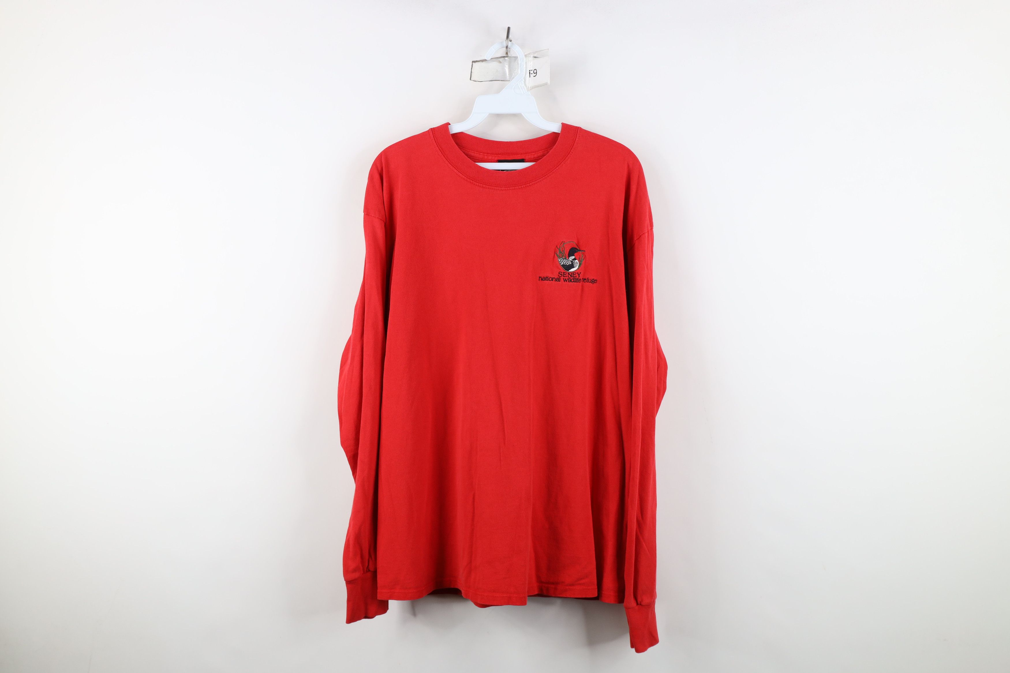 Vintage Vintage 90s National Wildlife Refuge Long Sleeve T-Shirt Size US L / EU 52-54 / 3 - 1 Thumbnail