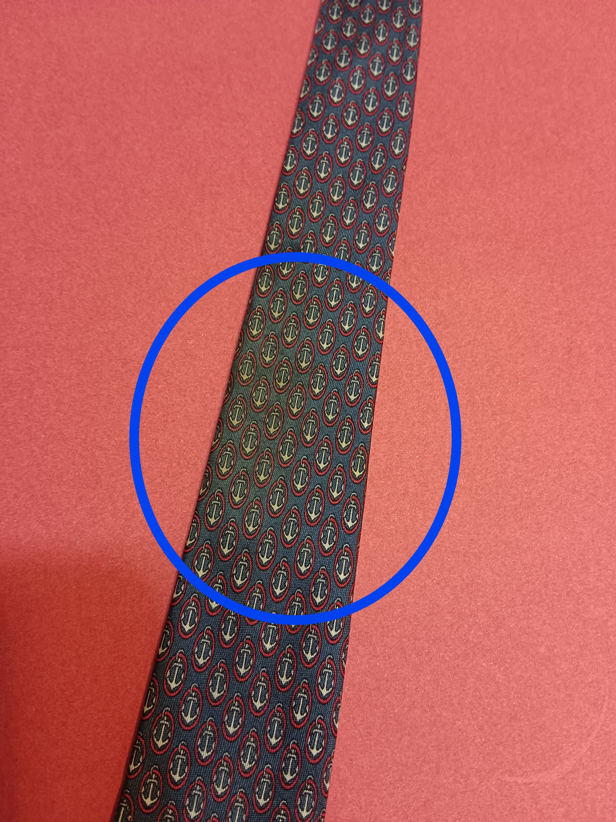 Gucci Vtg 80s GUCCI Silk Men's Tie Italy Size ONE SIZE - 2 Thumbnail