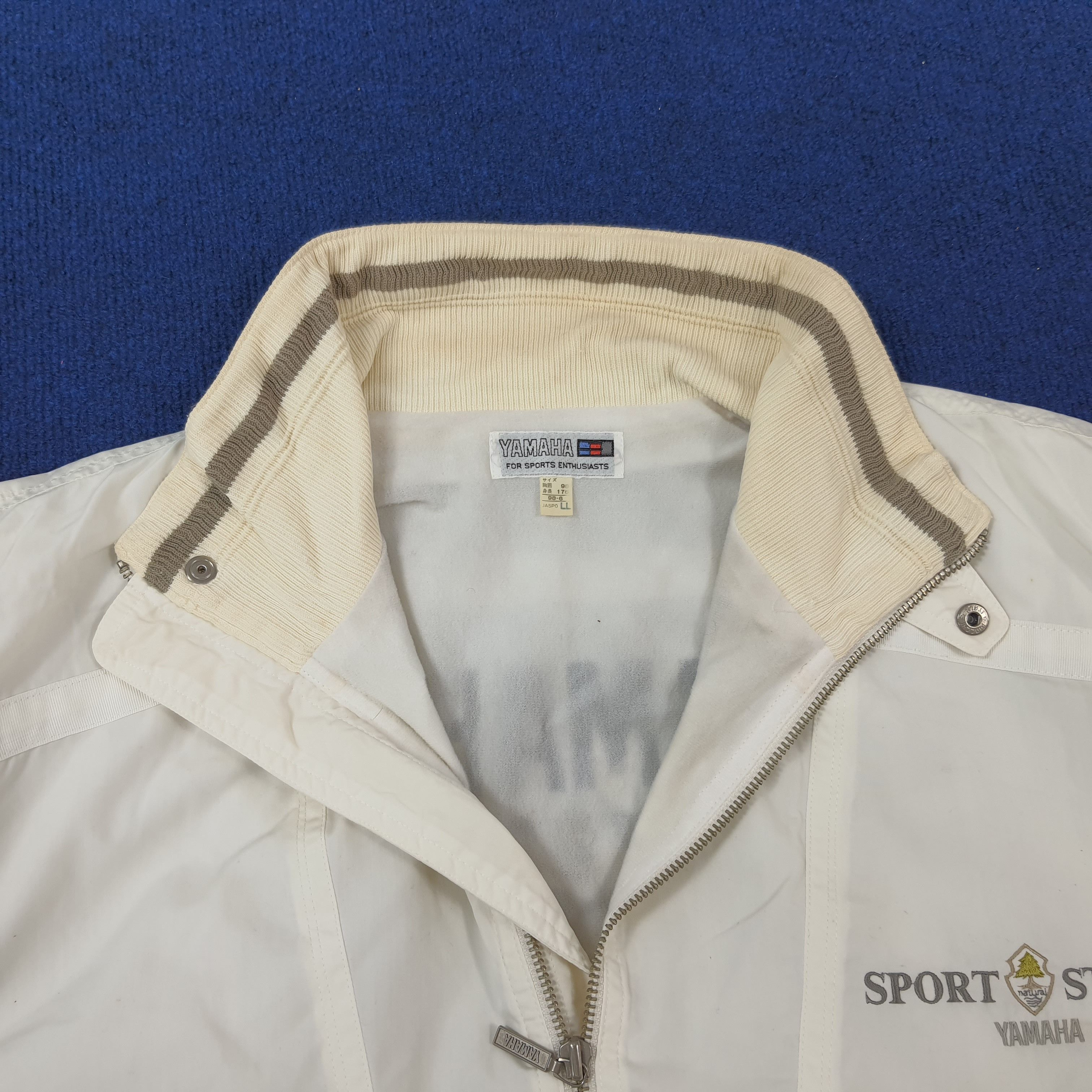 Japanese Brand × Vintage × Yamaha Vintage YAMAHA Sport Style Urban Basic Biker Jacket Size US XL / EU 56 / 4 - 5 Thumbnail