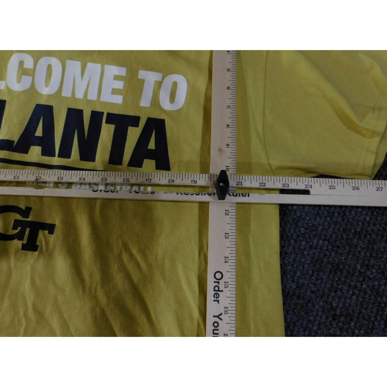 Russell Athletic Georgia Tech Yellow Jackets Shirt Mens XL Welcome To Atlanta Basketball NCAA GT Size US XL / EU 56 / 4 - 6 Thumbnail