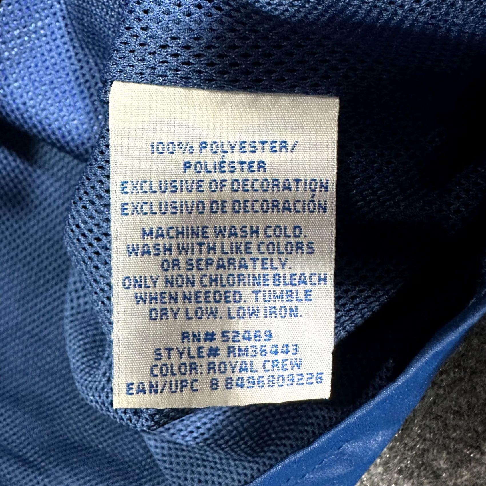 Starter Starter Jacket Windbreaker Zip Hood Pockets Logo 90s Blue Mens Small S Reg Regular Vintage? Size US S / EU 44-46 / 1 - 6 Thumbnail