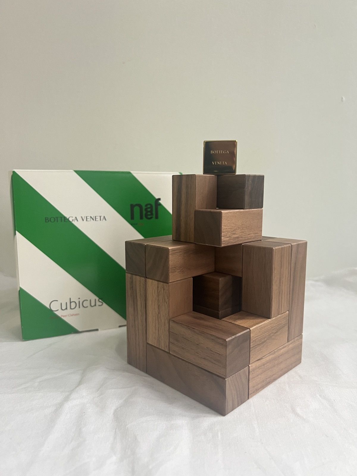 Bottega Veneta 🟫🟢Bottega Veneta Naef Cubicus 3D puzzle home decor Size ONE SIZE - 7 Thumbnail