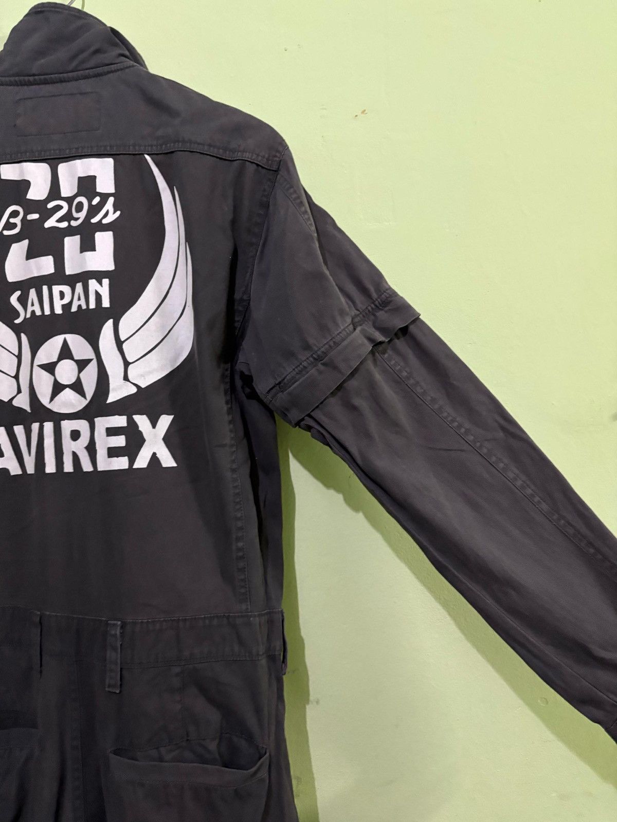 Avirex × Vintage vintage Avirex Jumpsuits Coverall Saipan B-29's Big Logo Size US 32 / EU 48 - 14 Thumbnail