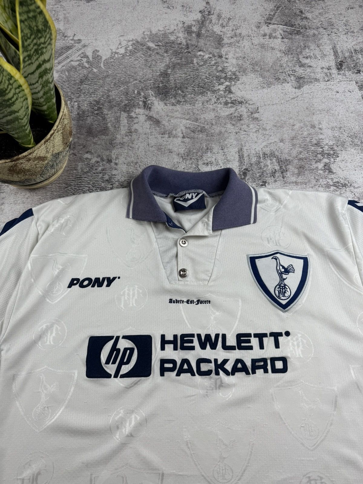 PONY TOTTENHAM HOTSPUR 1995/1997 Football Shirt Jersey Kit Size US L / EU 52-54 / 3 - 7 Thumbnail